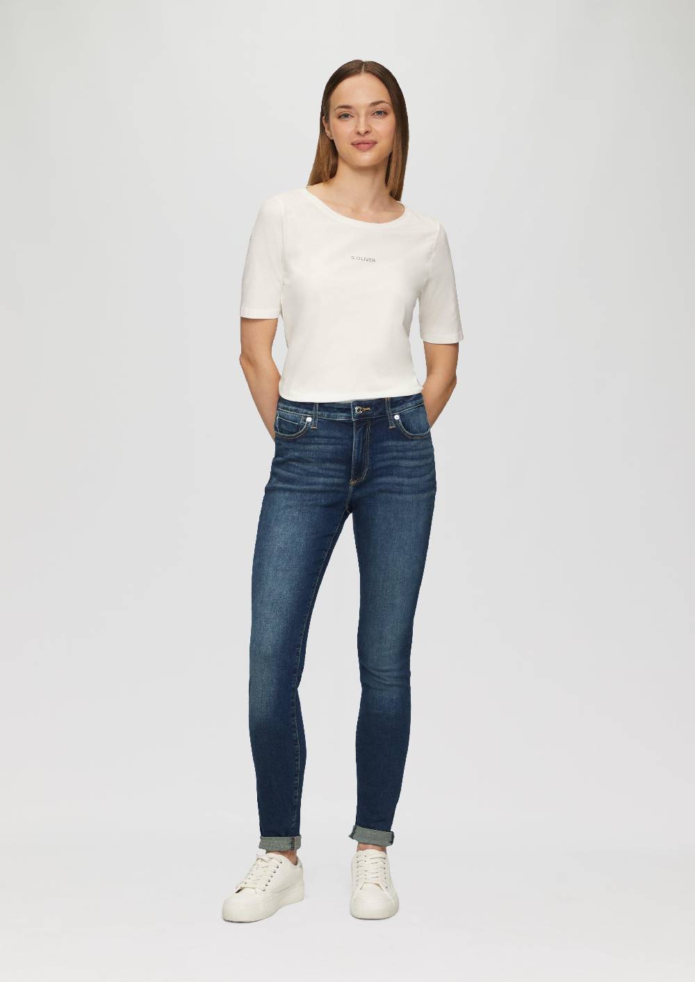 s.Oliver Jeans Izabell / Skinny Fit / Mid Rise / Skinny Leg Super Sparpreis