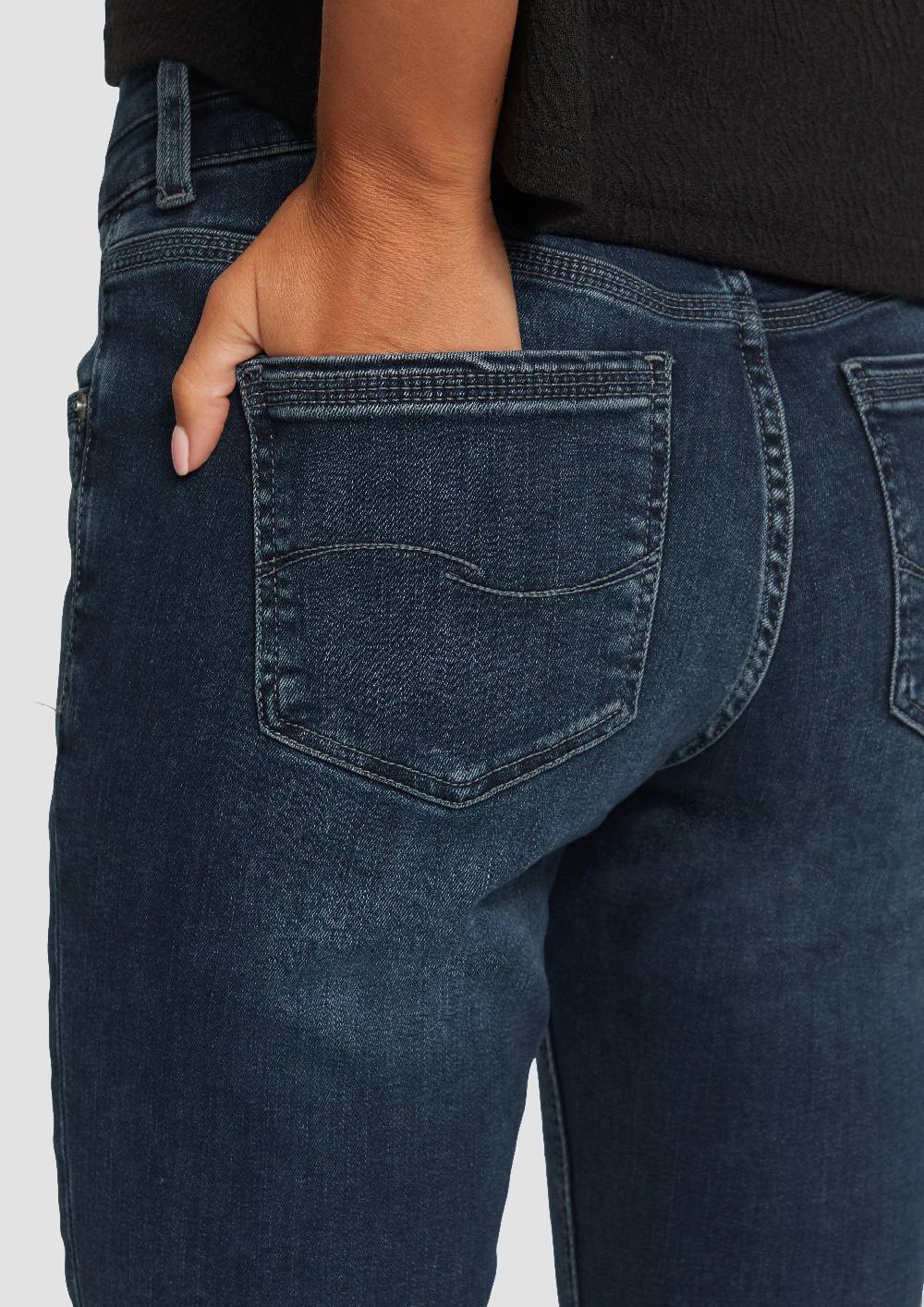 s.Oliver Jeans Catie / Slim Fit / Mid Rise / Slim Leg Kostenlose Rückgabe