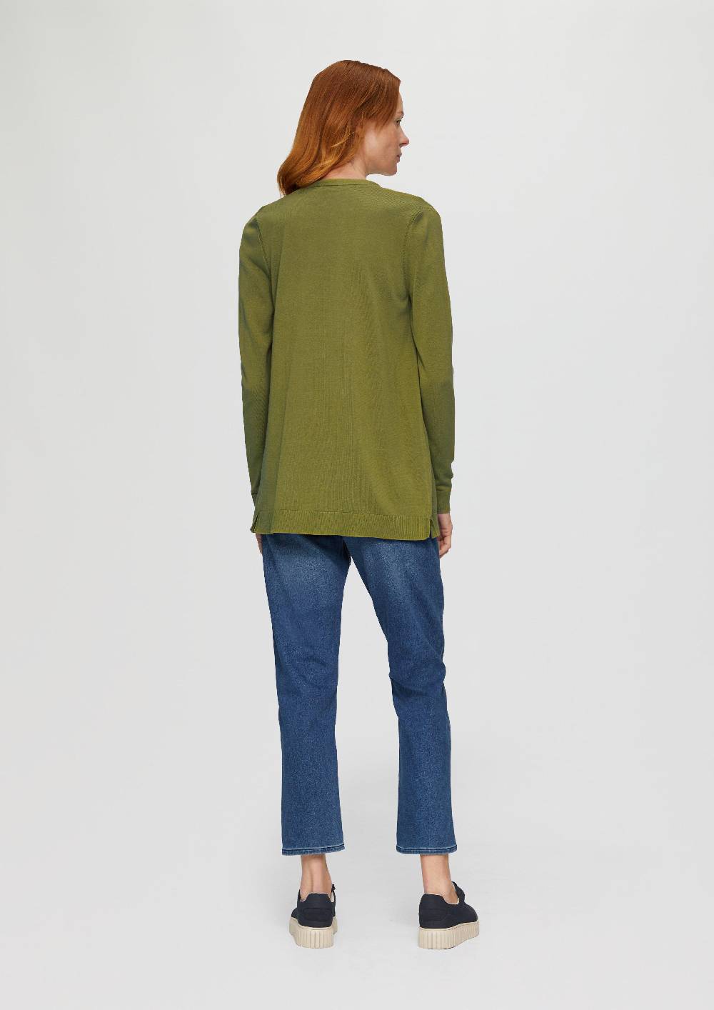 s.Oliver Cardigan aus Viskose-Baumwollmix Bis zu 60% Rabatt