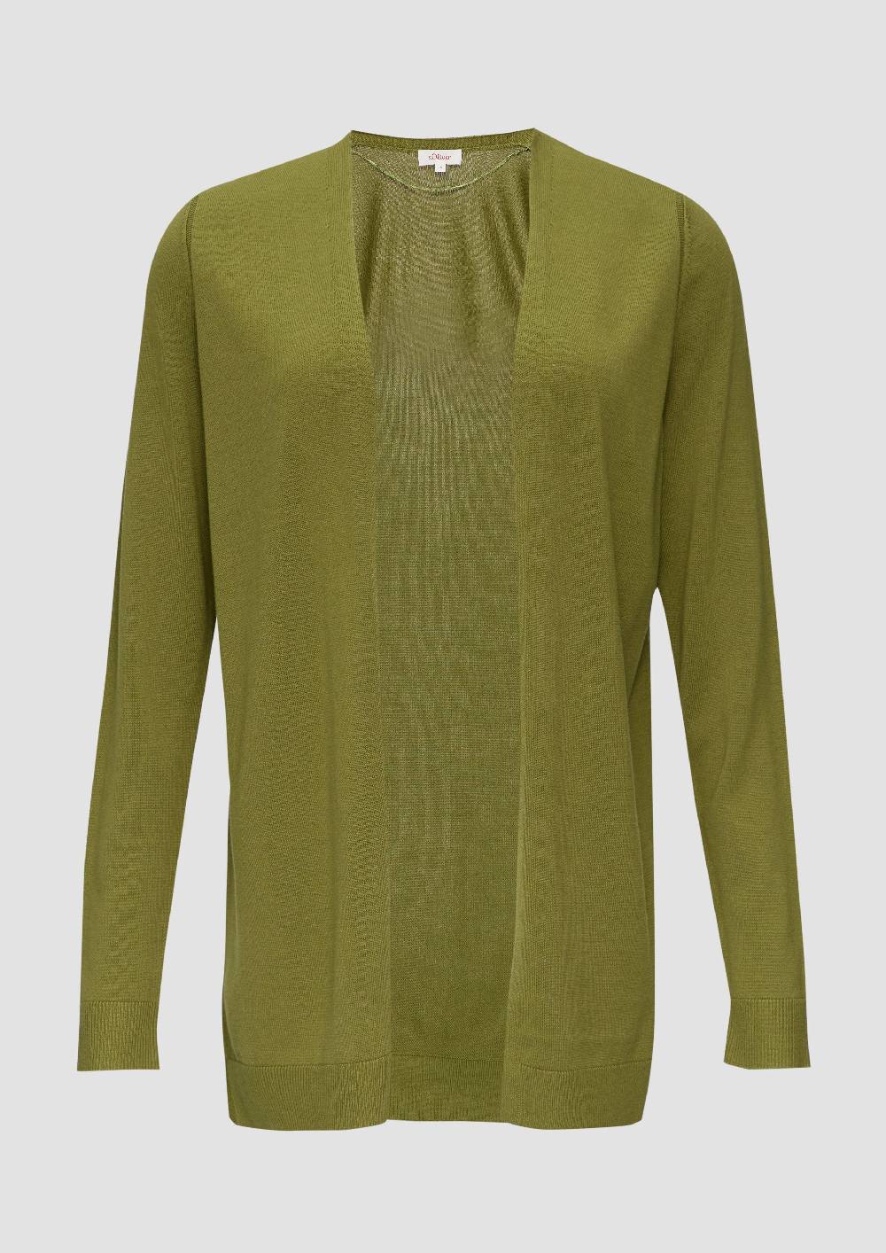 s.Oliver Cardigan aus Viskose-Baumwollmix Bis zu 60% Rabatt