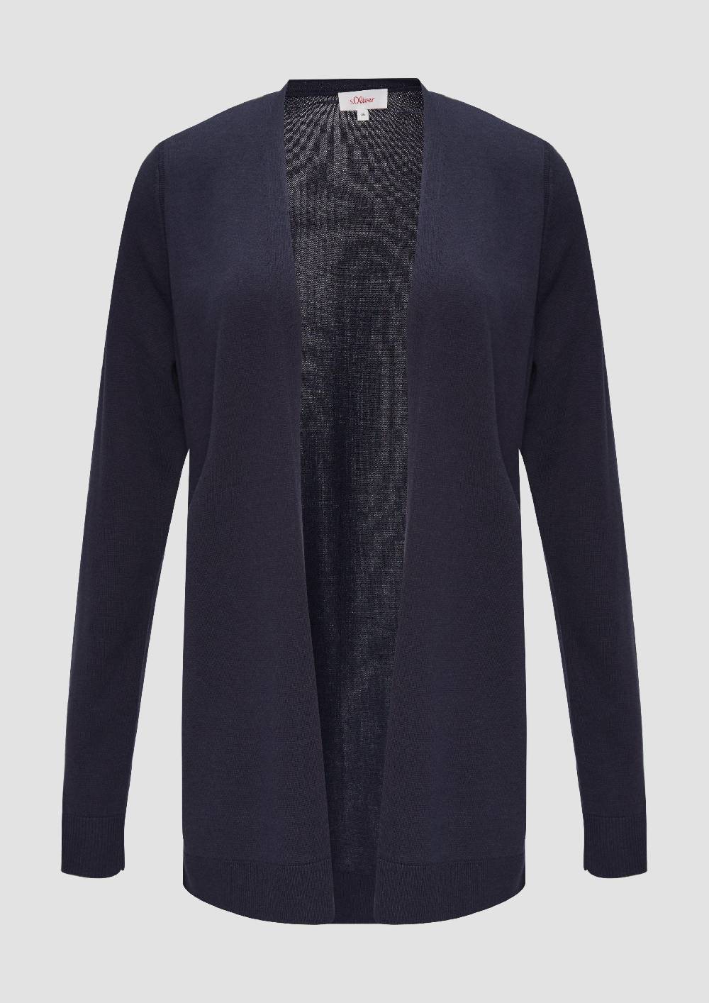 s.Oliver Cardigan aus Viskose-Baumwollmix Bis zu 65% Rabatt