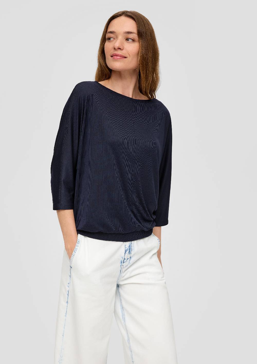 s.Oliver O-Shape-Shirt mit Fledermausarm Vierteljährliche Förderung