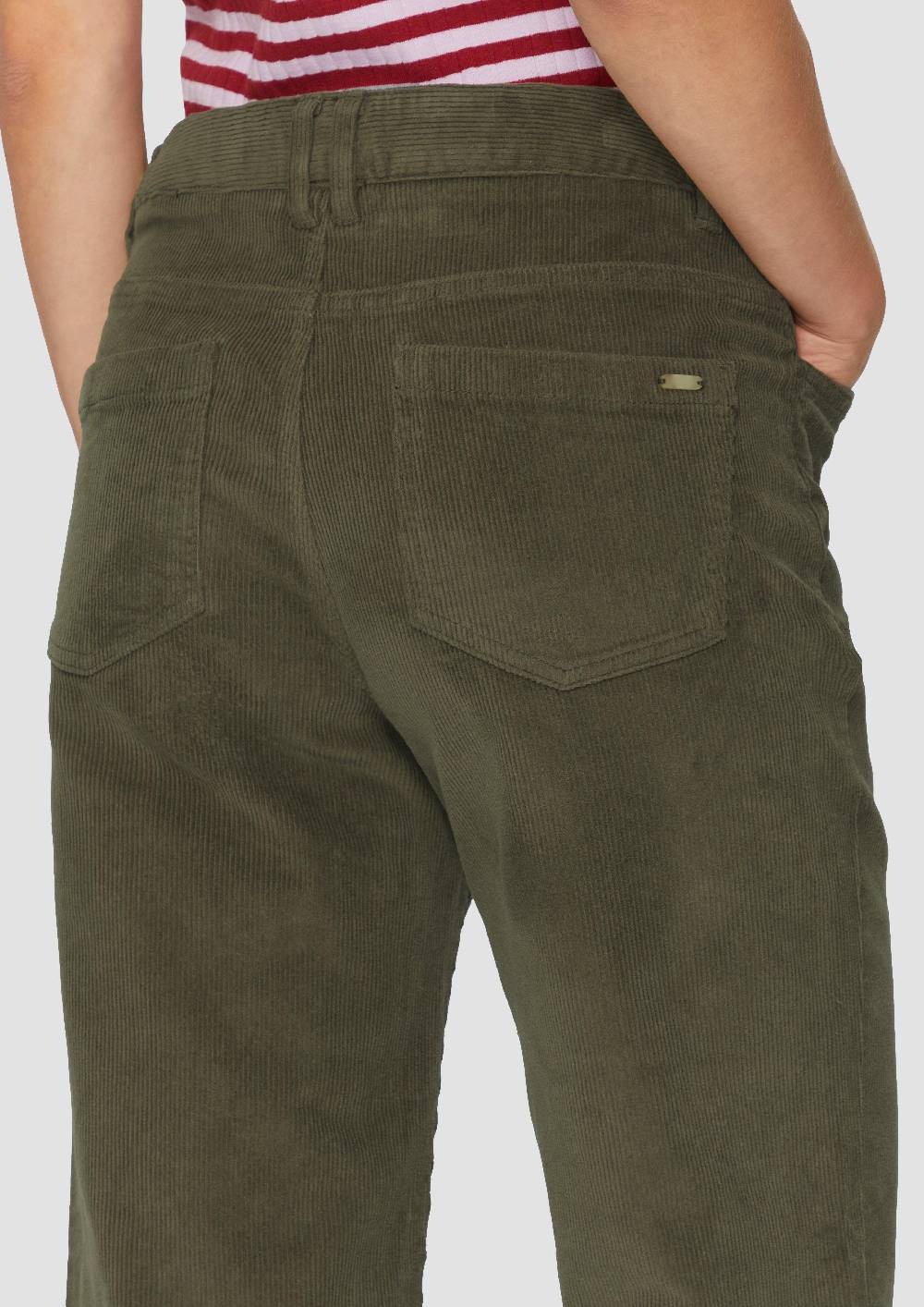 s.Oliver Elastische Culotte aus Cord Discount Store für neue Produkte