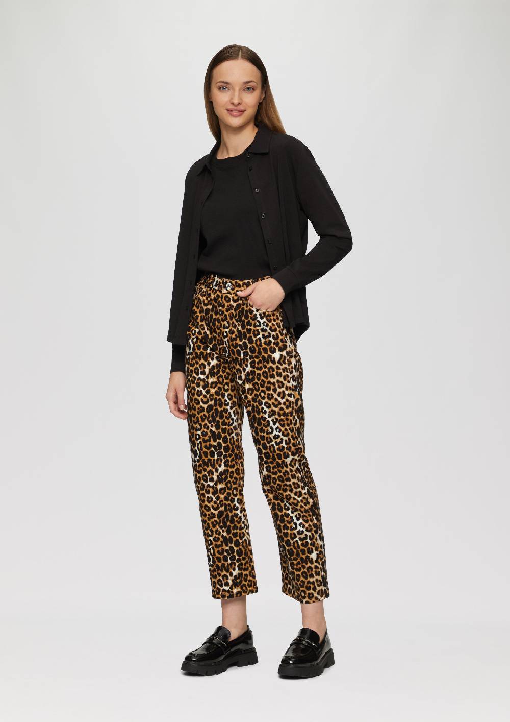 s.Oliver Hemdbluse aus Jersey Clearance-Verkauf