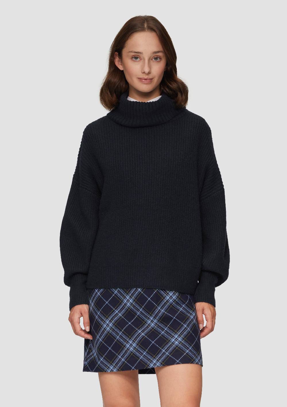 s.Oliver Oversized Rollkragenpullover mit weiten Ärmeln Versandkostenfrei