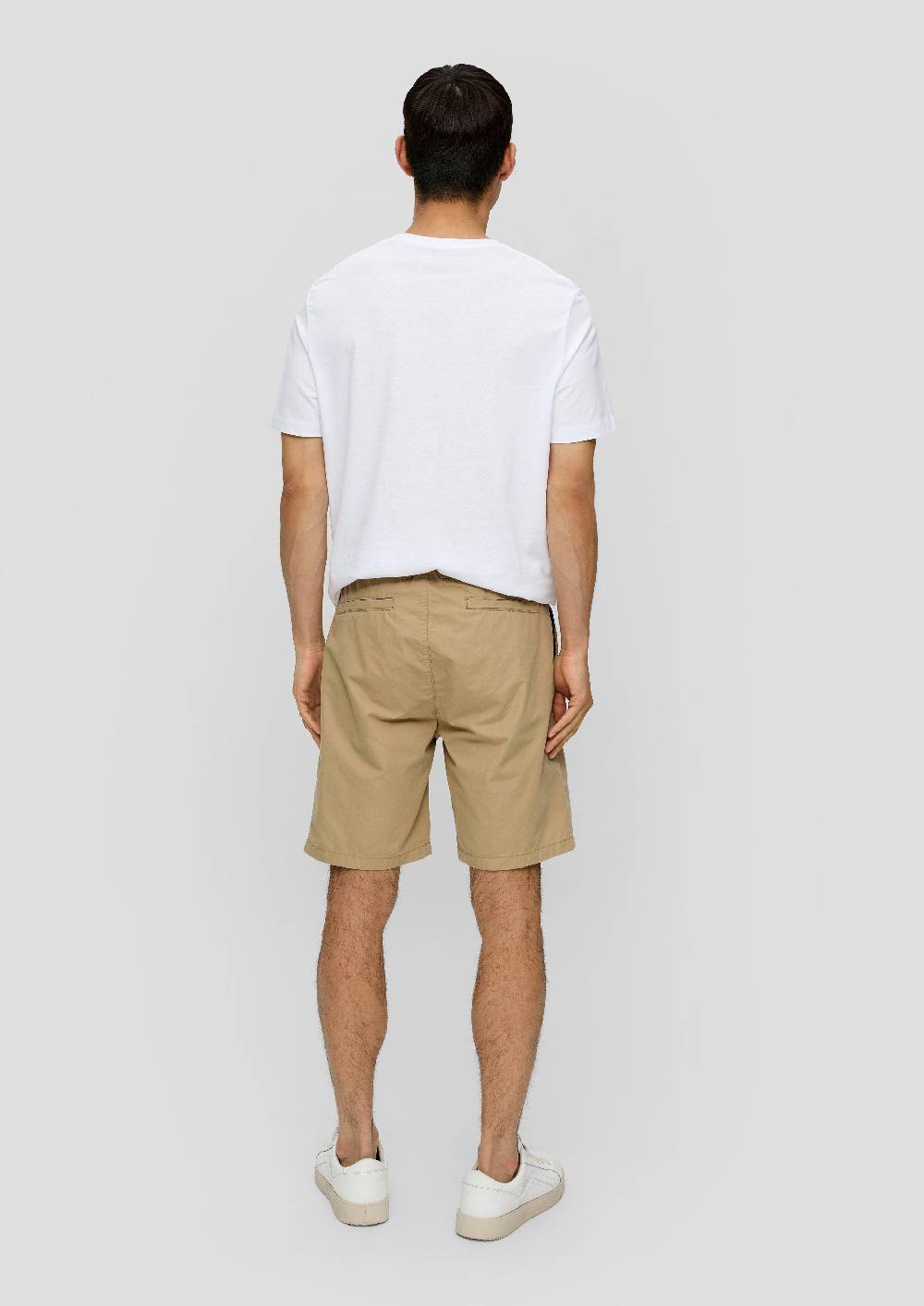 s.Oliver Chino-Shorts im Relaxed Fit mit Elastikbund Jubiläumsangebot
