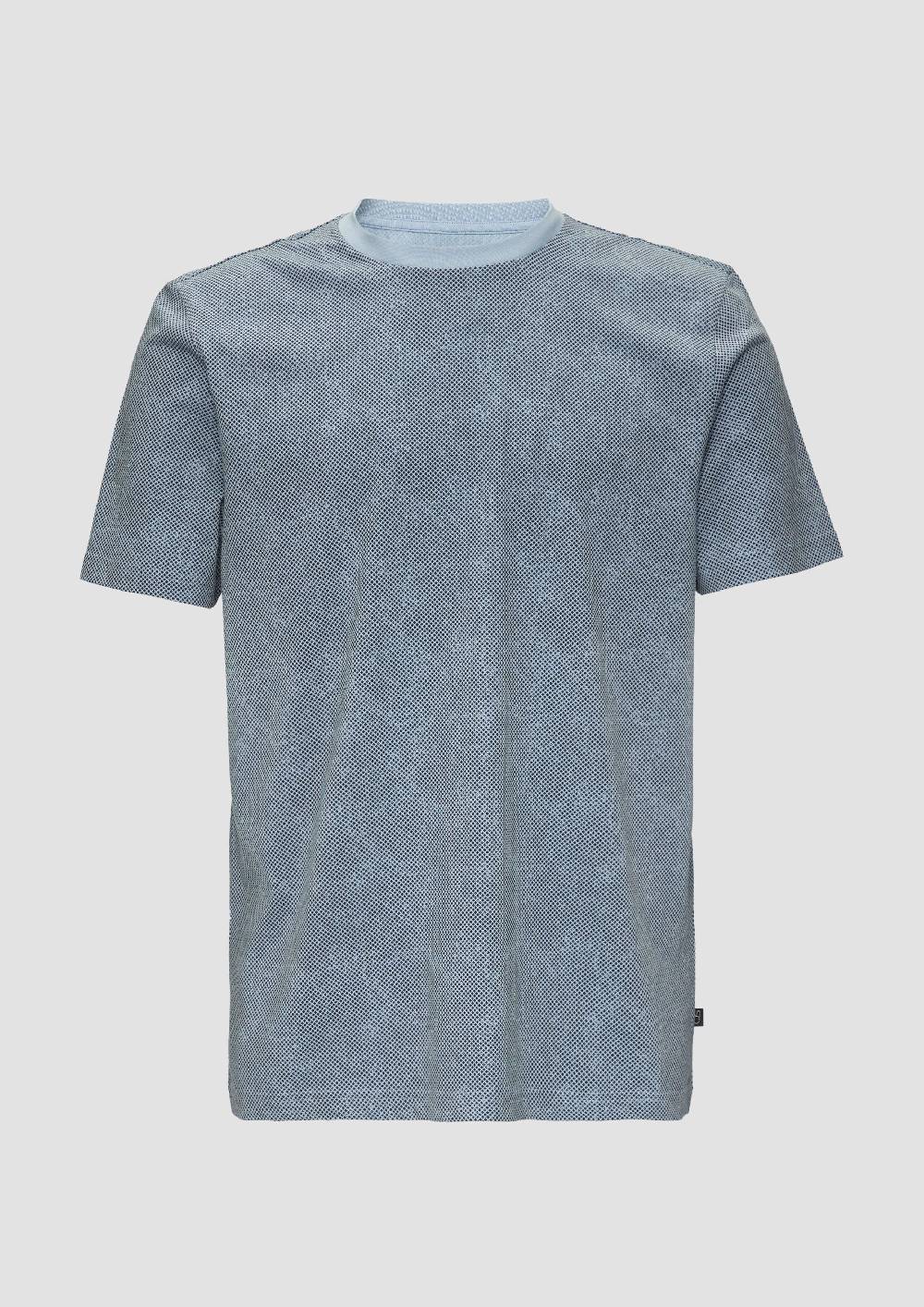 s.Oliver T-Shirt mit All-over-Print Top Angebot