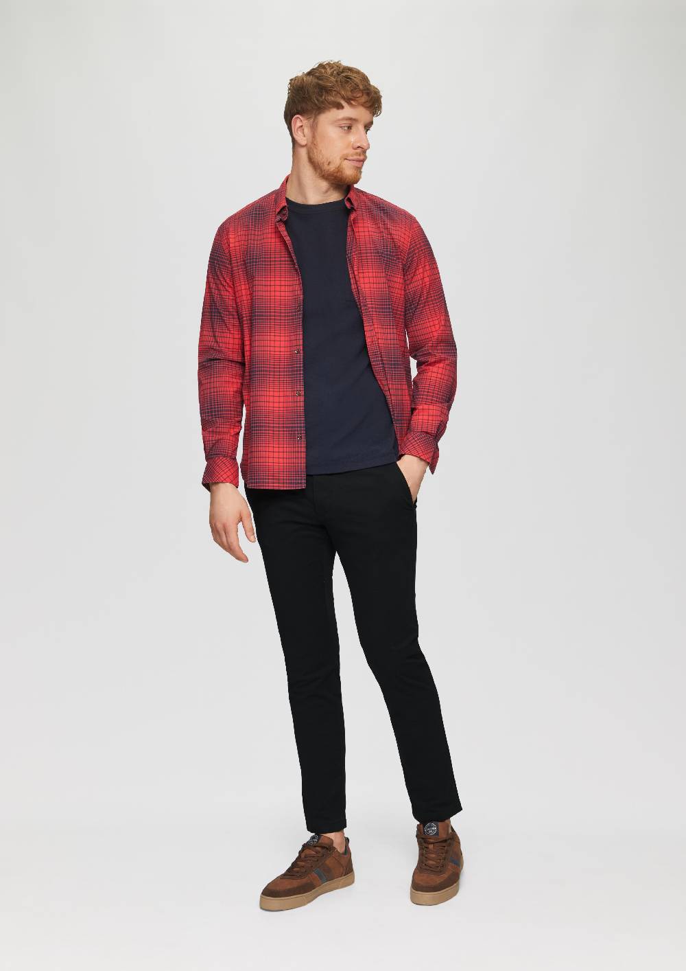 s.Oliver Chino im Slim Fit aus Baumwollstretch Online Outlet