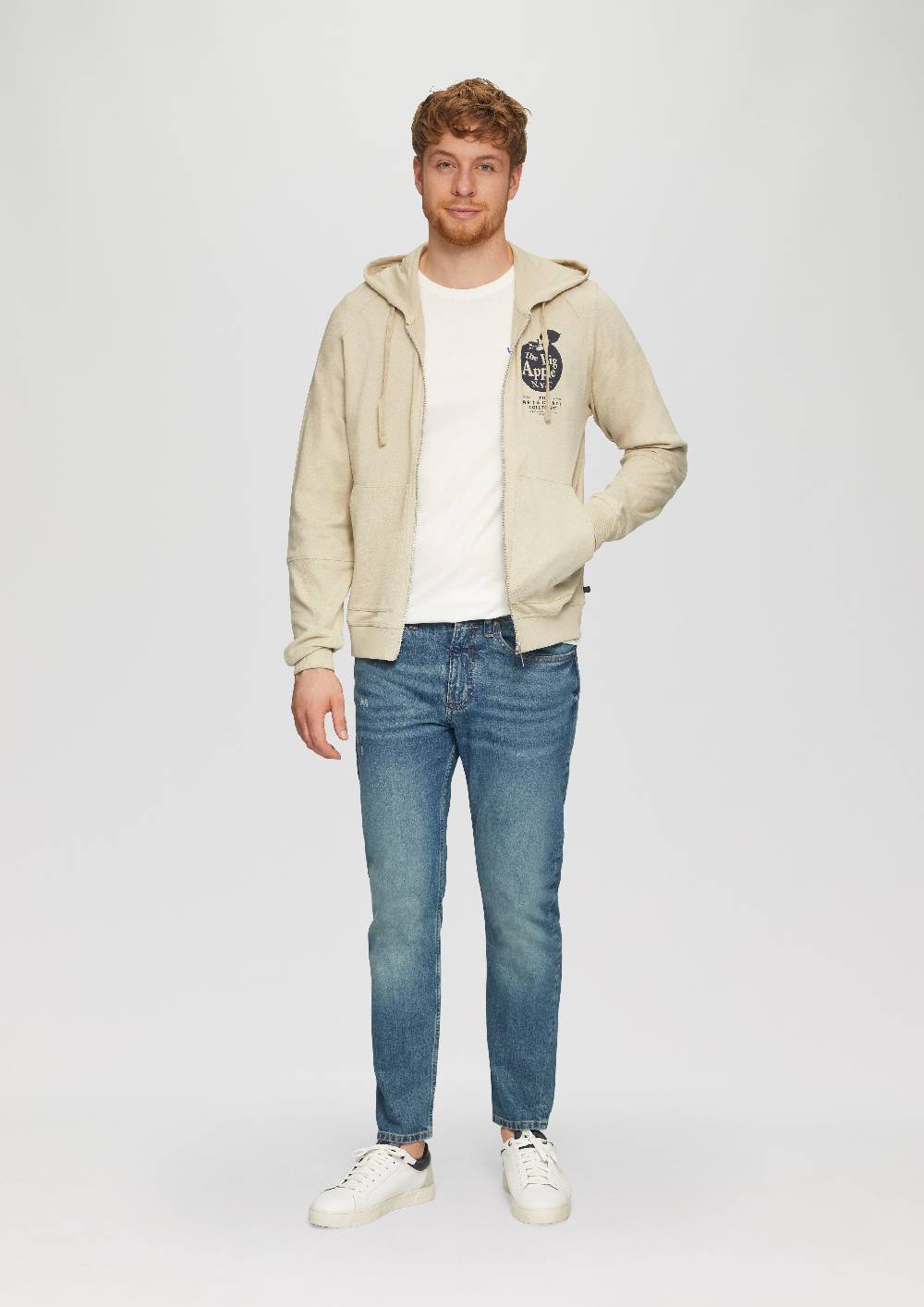 s.Oliver Jeans Mauro / Regular Fit / Mid Rise / Tapered Leg / 100% Baumwolle Große Rabatte