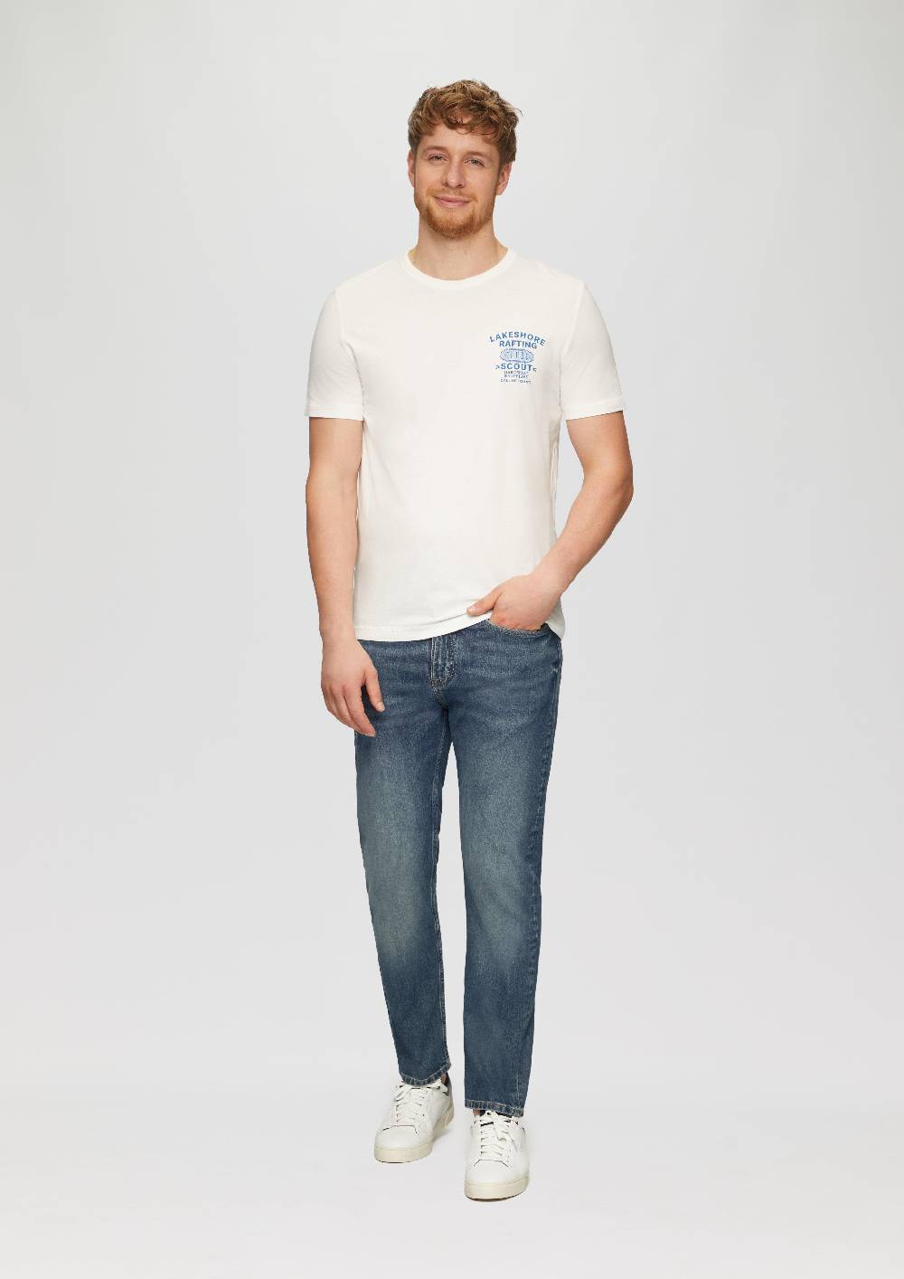 s.Oliver Jeans Mauro / Regular Fit / Mid Rise / Tapered Leg / 100% Baumwolle Große Rabatte