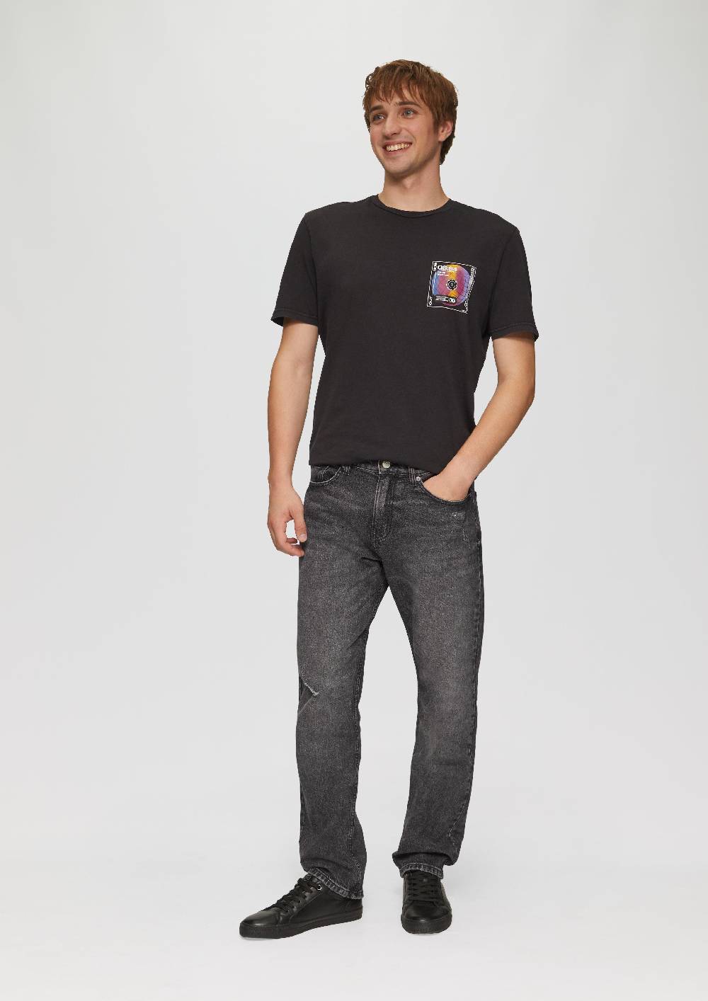 s.Oliver Jeans Pete / Regular Fit / Mid Rise / Straight Leg Tiefpreis