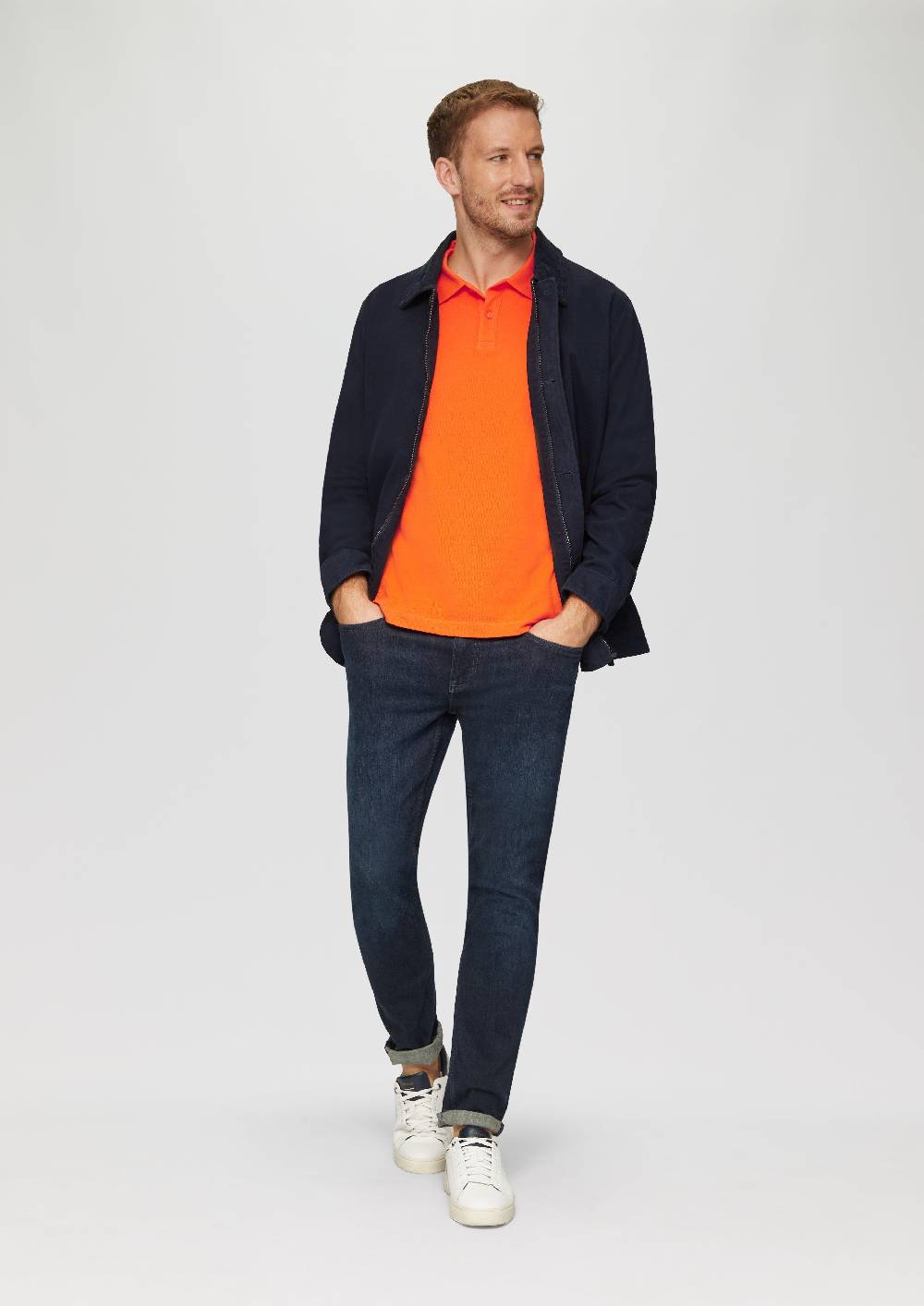 s.Oliver Poloshirt aus Baumwollpiqué Discount Store für neue Produkte