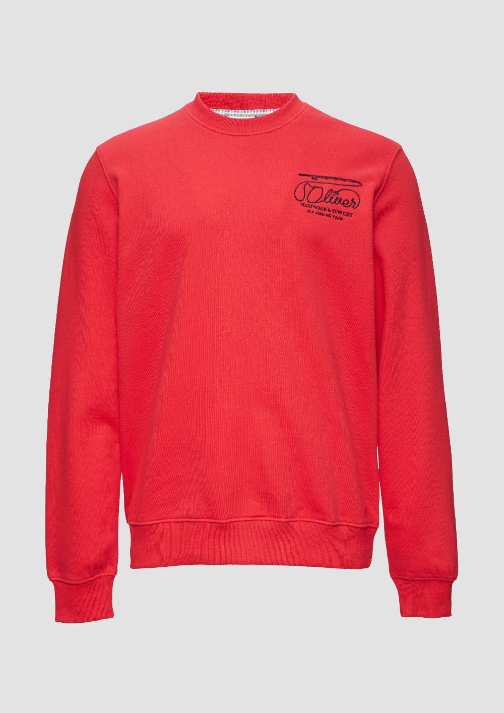 s.Oliver Sweatshirt mit Stickerei aus weichem Baumwollmix Begrenzt auf 3 Tage