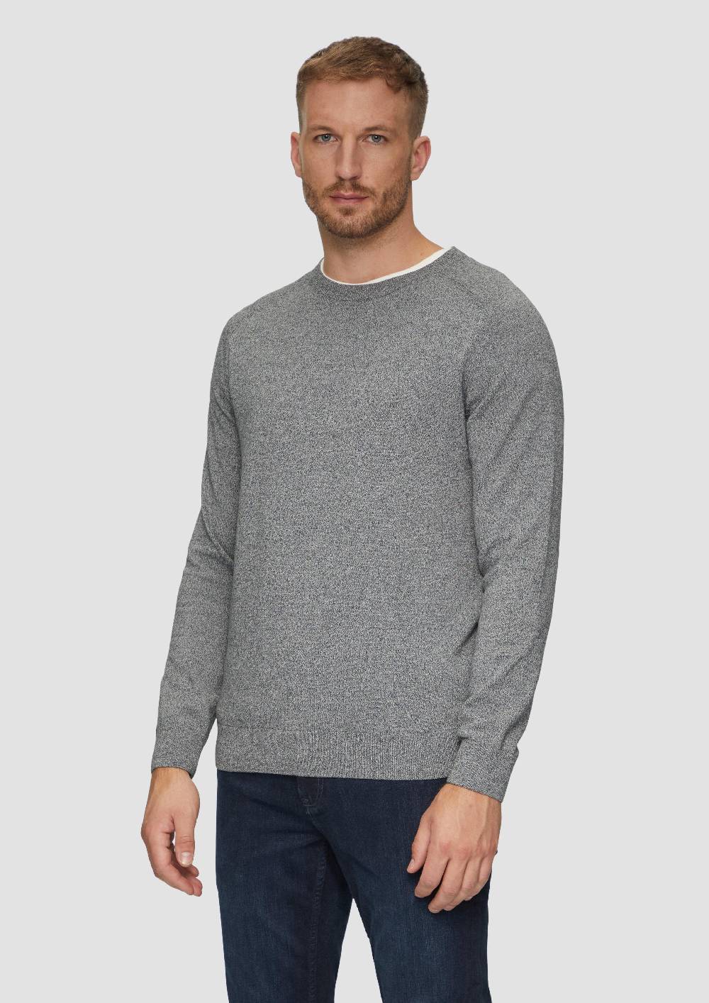 s.Oliver Strickpullover mit Raglanärmeln zollfrei