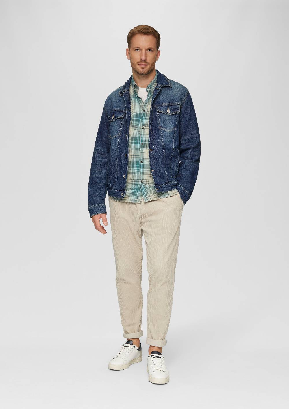 s.Oliver Jeansjacke aus Baumwollstretch Online