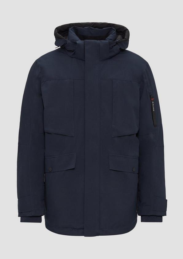 s.Oliver Wasserabweisender Parka mit abnehmbarer Kapuze und weichem Griff