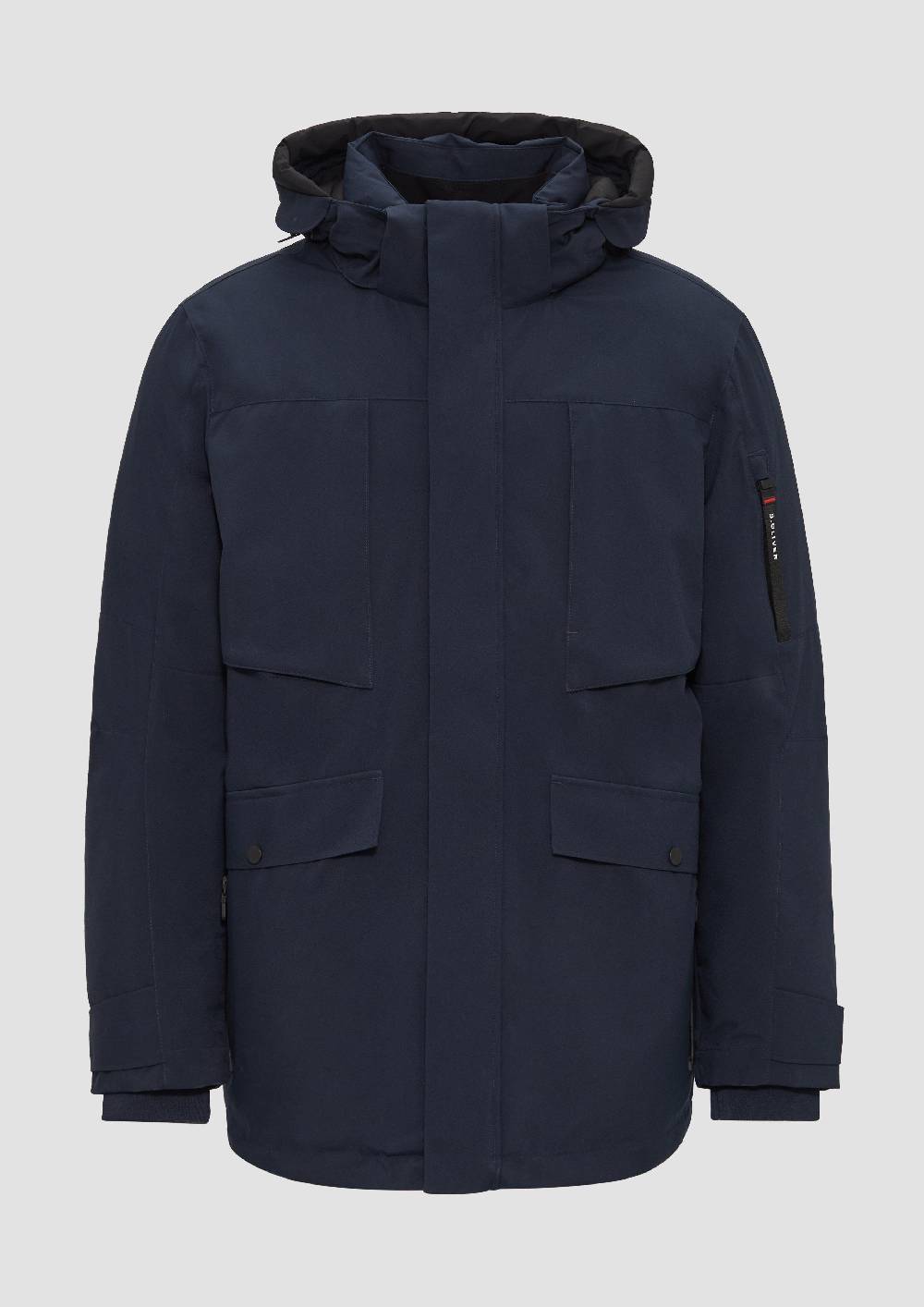 s.Oliver Wasserabweisender Parka mit abnehmbarer Kapuze und weichem Griff Auslauf
