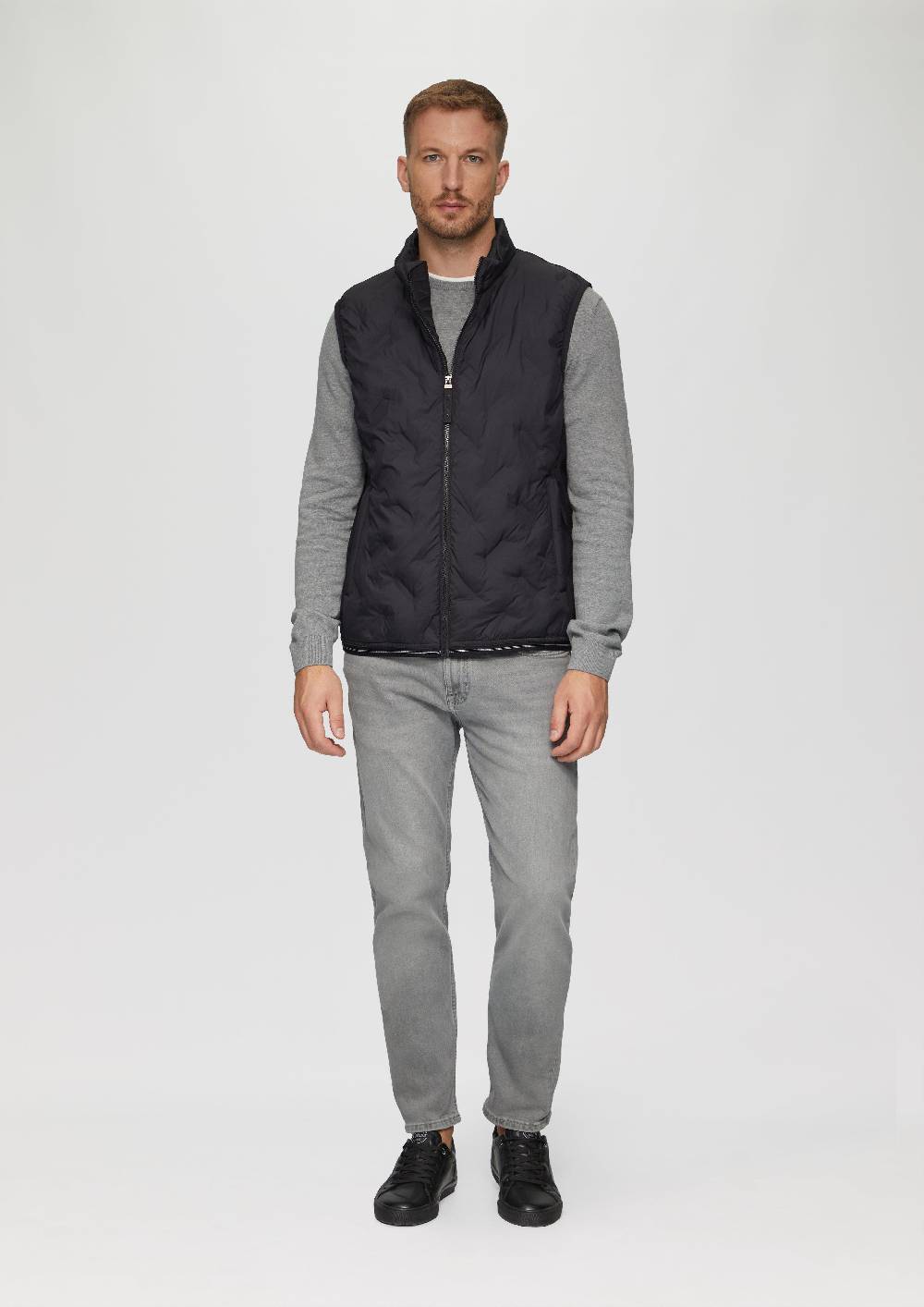 s.Oliver Outdoor-Weste im Fabricmix Blitzverkäufe