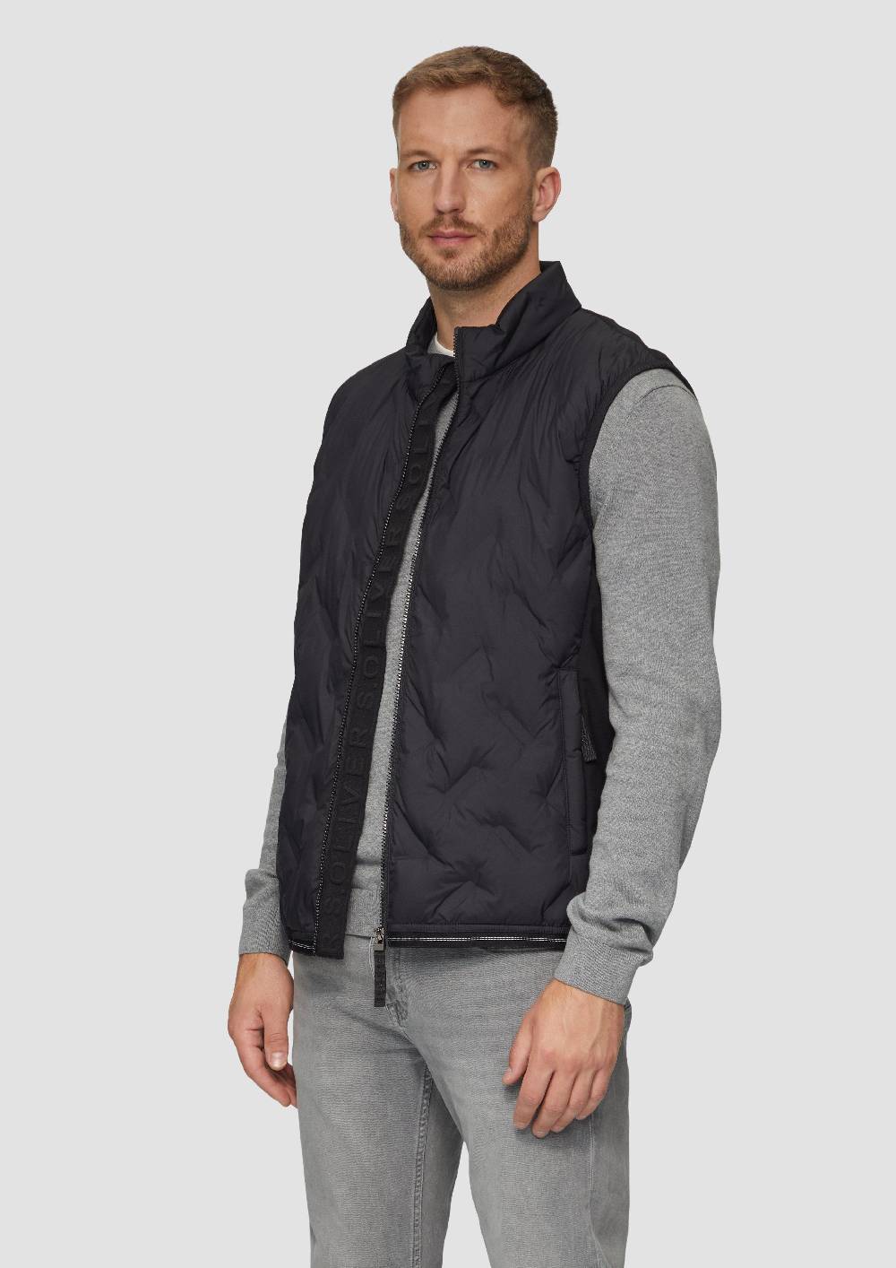 s.Oliver Outdoor-Weste im Fabricmix Blitzverkäufe