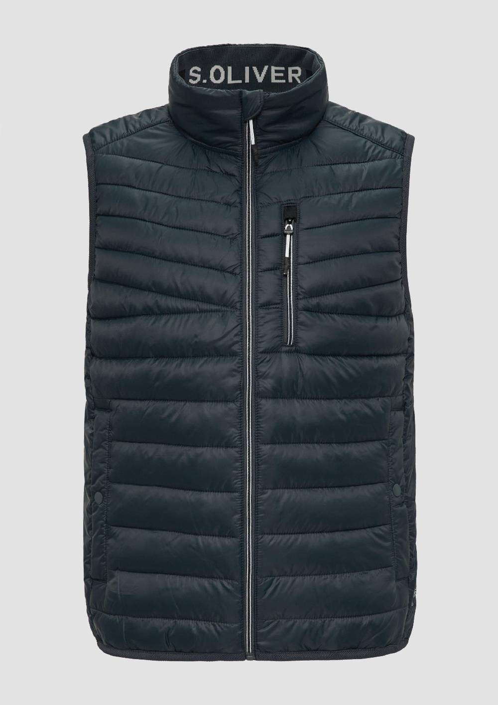 s.Oliver Leicht wattierte Steppweste aus recyceltem Polyester Fabrikpreis
