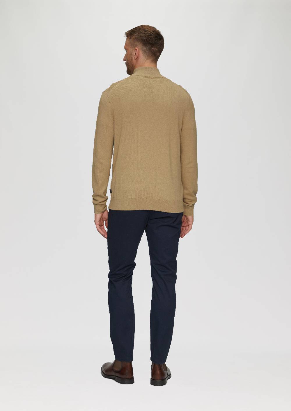 s.Oliver Strickpullover mit Stehkragen Flash Sale