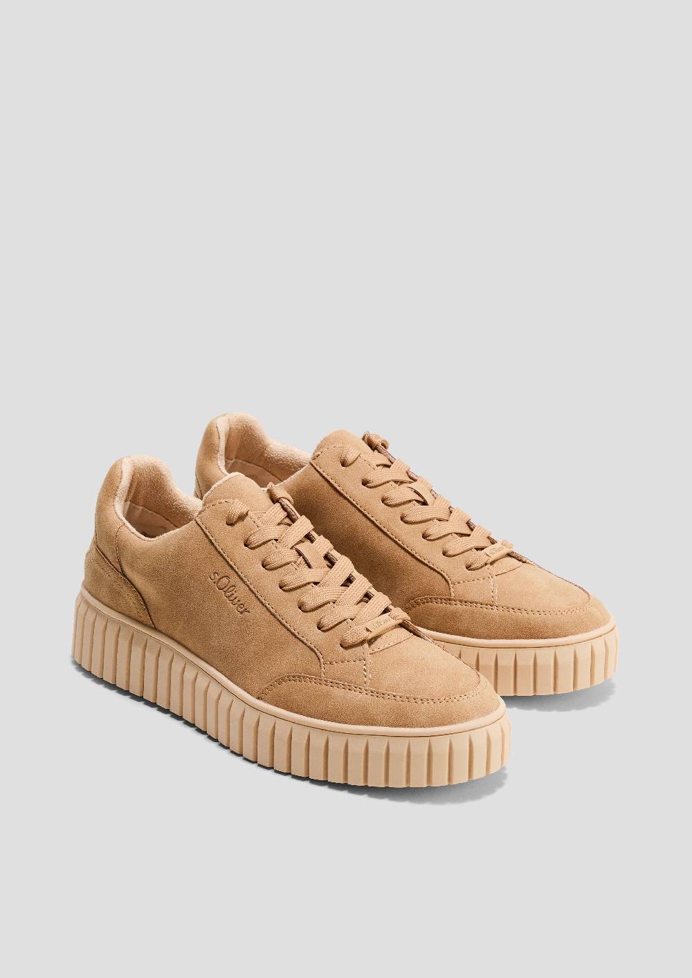 s.Oliver Schnürer in Leder-Optik Vatertagsangebot