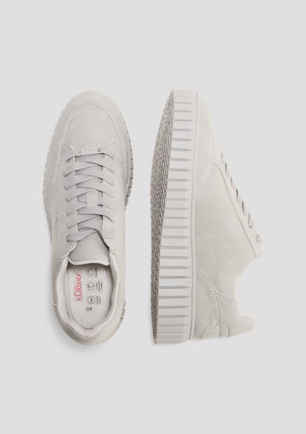 s.Oliver Schnürer in Leder-Optik