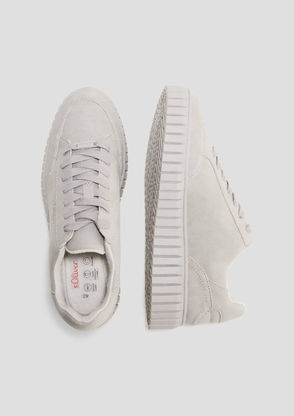 s.Oliver Schnürer in Leder-Optik Top Angebot