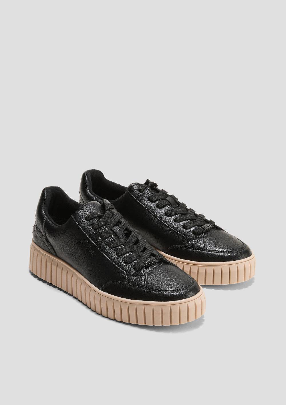 s.Oliver Schnürer in Leder-Optik Zeitlich begrenztes Angebot