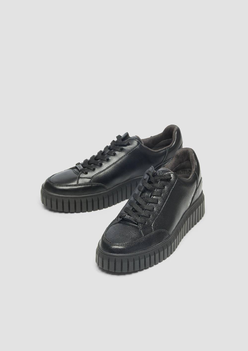 s.Oliver Schnürer in Leder-Optik Blitzangebot