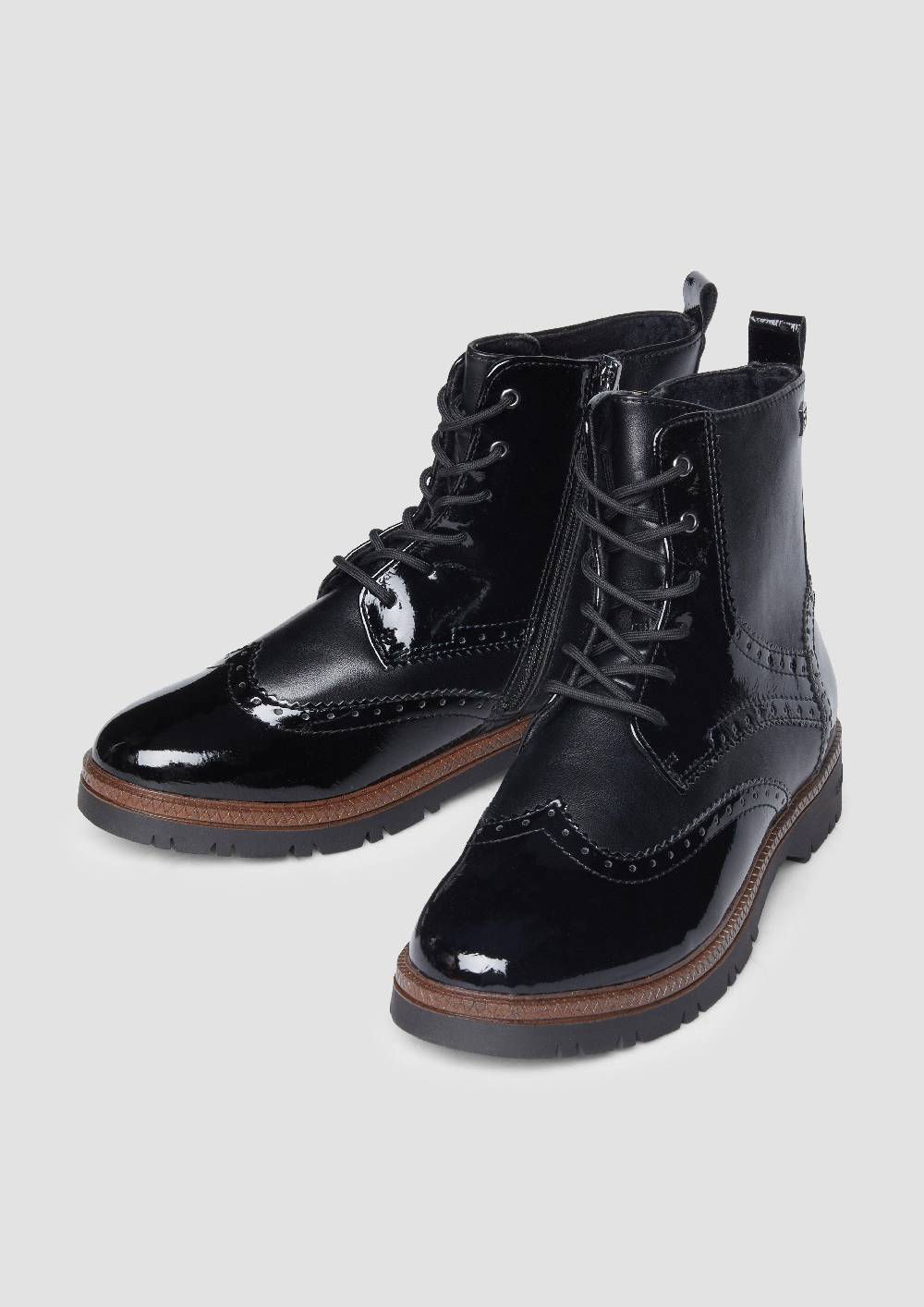 s.Oliver Stiefel mit Schnürung und Reißverschluss Saisonale Angebote