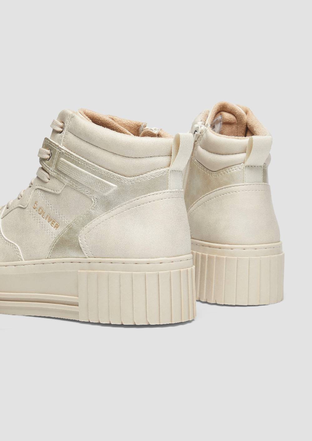 s.Oliver High Sneaker im Fabricmix Räumungsverkauf