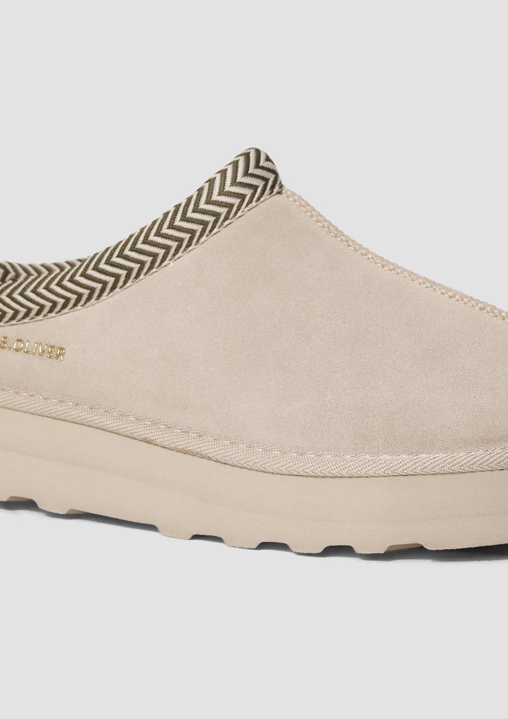 s.Oliver Pantoletten aus Leder Super Sparpreis