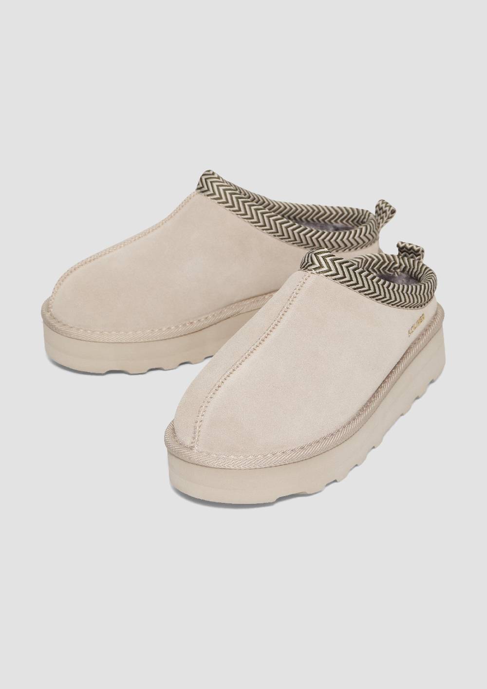 s.Oliver Pantoletten aus Leder Super Sparpreis