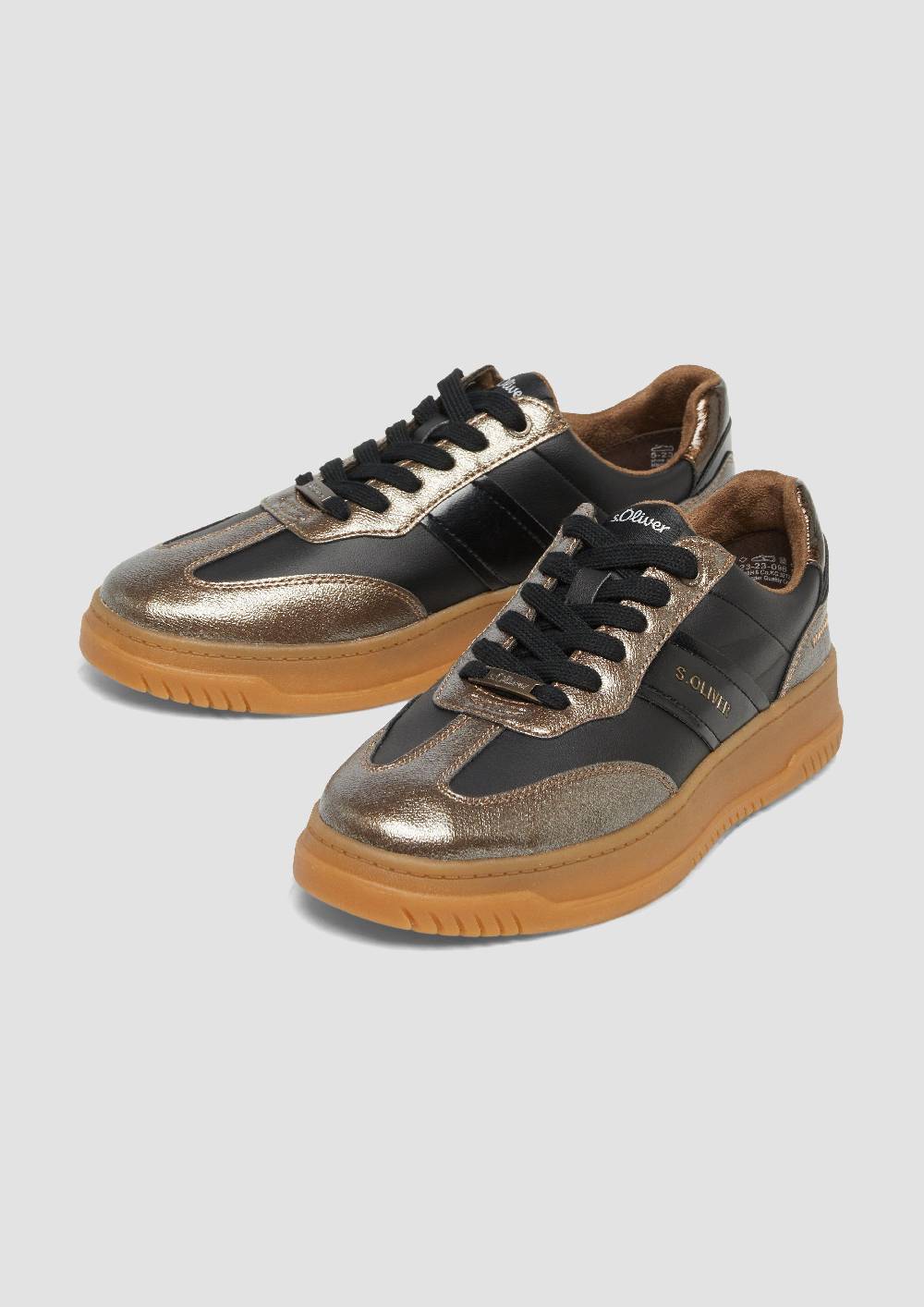 s.Oliver Schnürer mit Kontrast-Details JETZT KAUFEN