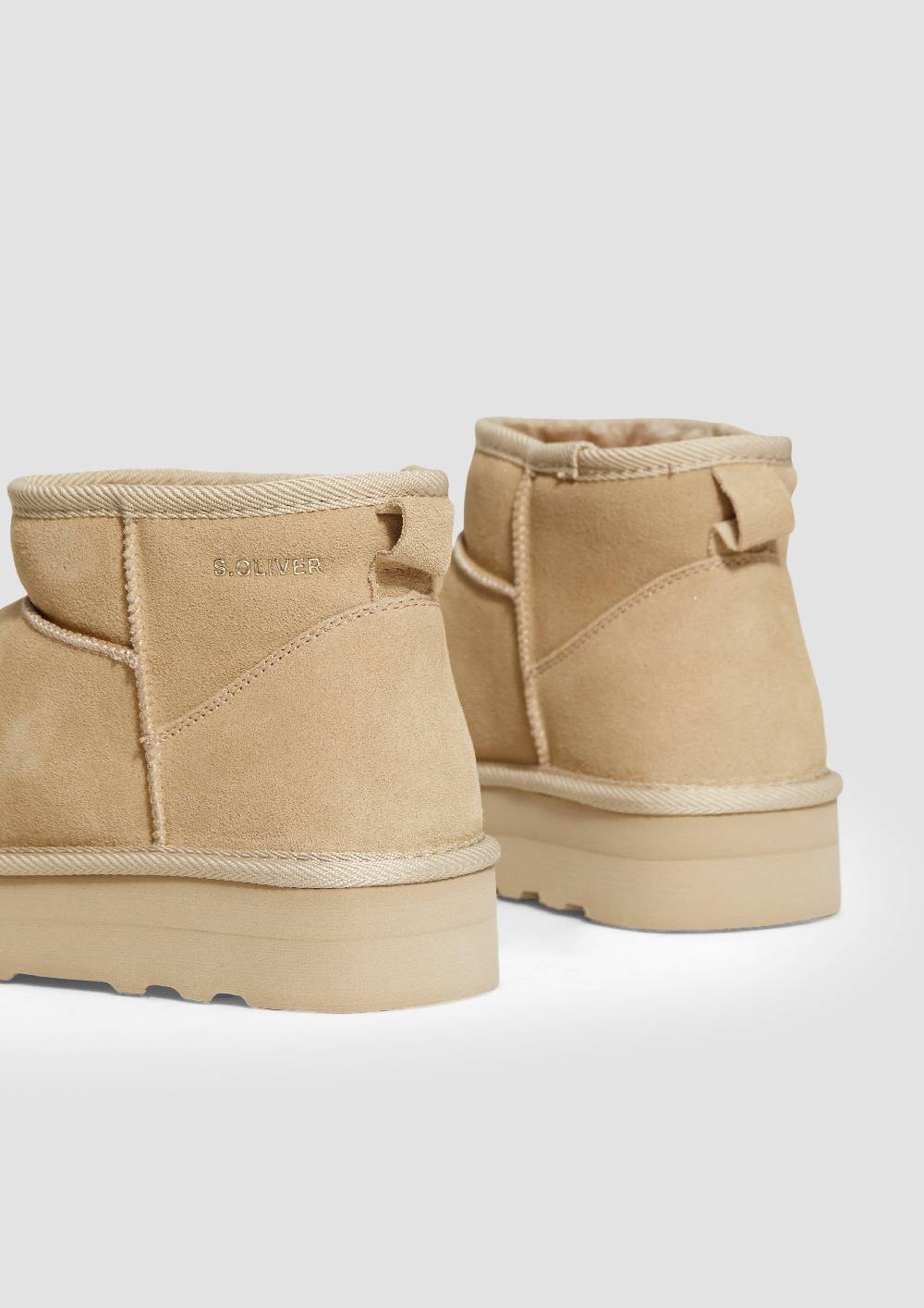 s.Oliver Stiefel mit Teddyplüsch-Futter Neueste Stile