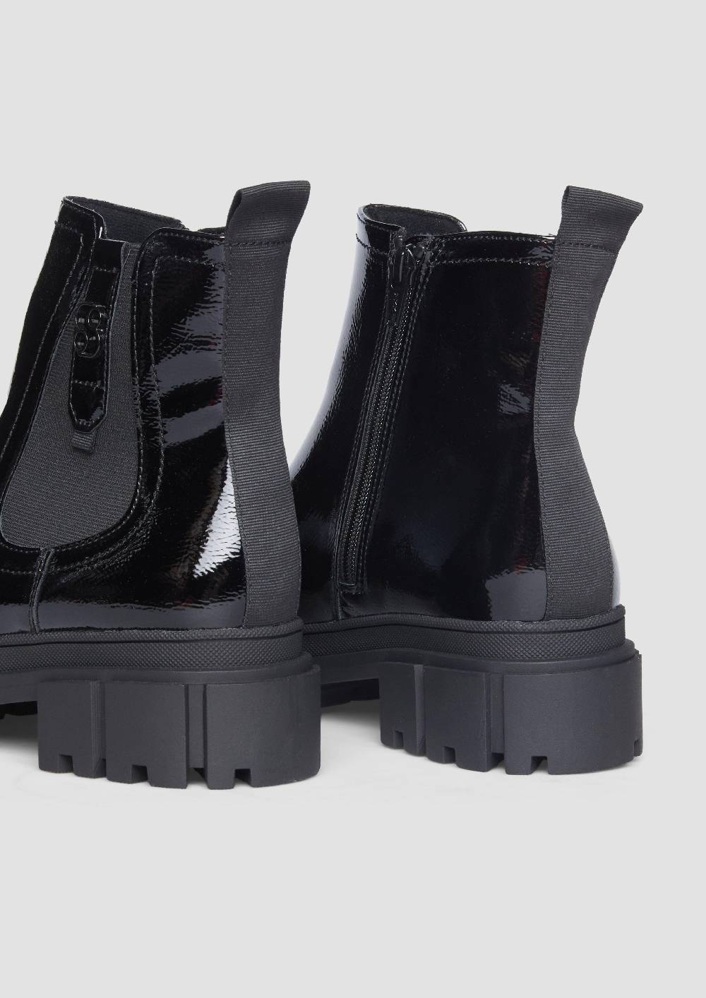 s.Oliver Chelsea Boots mit Logo-Detail Letzte 2 Tage