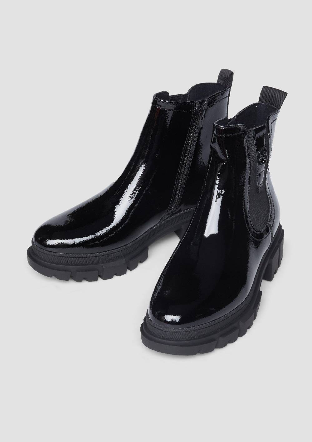 s.Oliver Chelsea Boots mit Logo-Detail Letzte 2 Tage