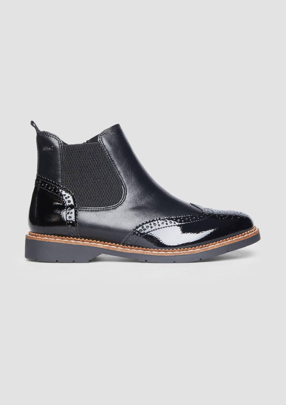 s.Oliver Chelsea-Boots aus Kunstleder Nur für heute