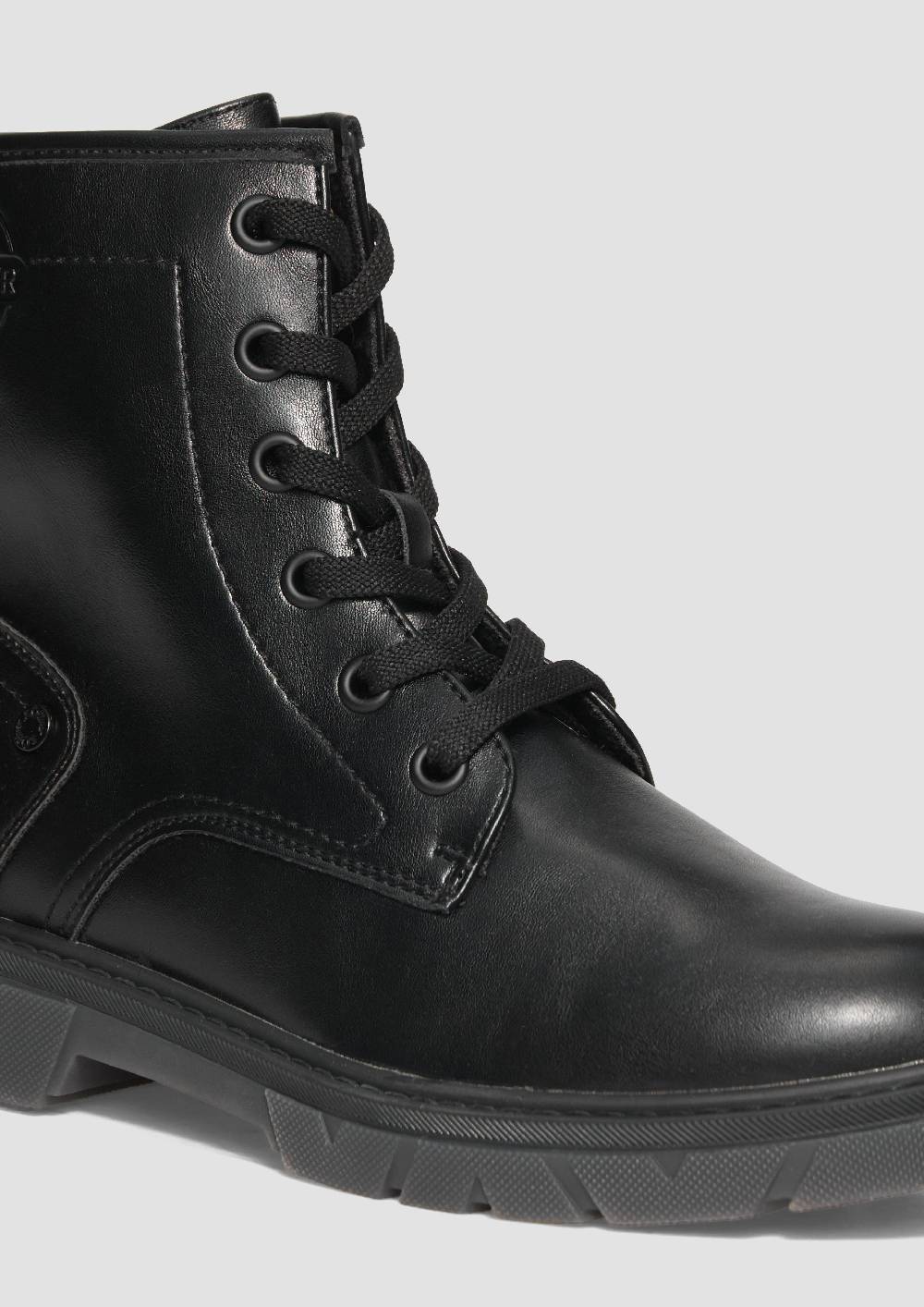 s.Oliver Stiefel mit Schnürung und Reißverschluss Sonderangebot der Fabrik