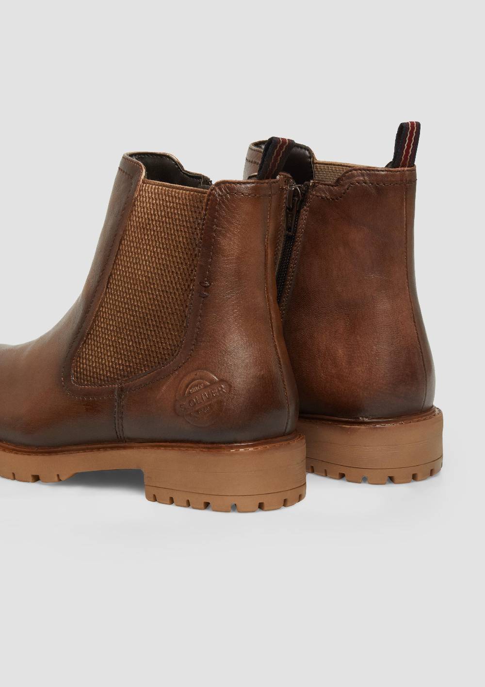 s.Oliver Chelsea Boots aus Schafsleder Bis zu 55% Rabatt