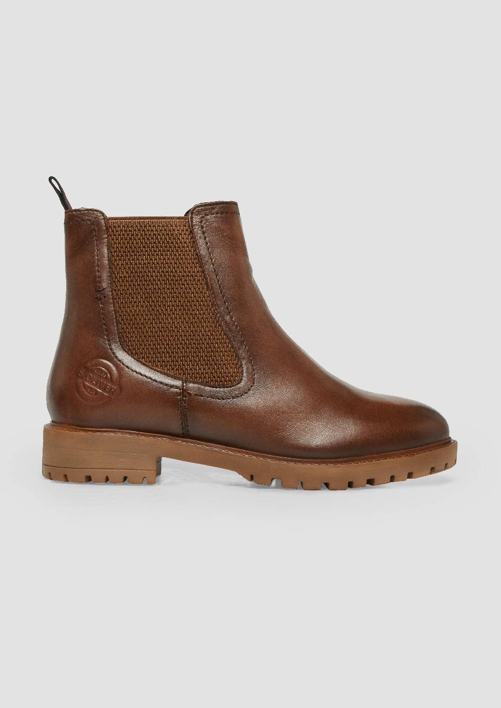 s.Oliver Chelsea Boots aus Schafsleder Bis zu 55% Rabatt