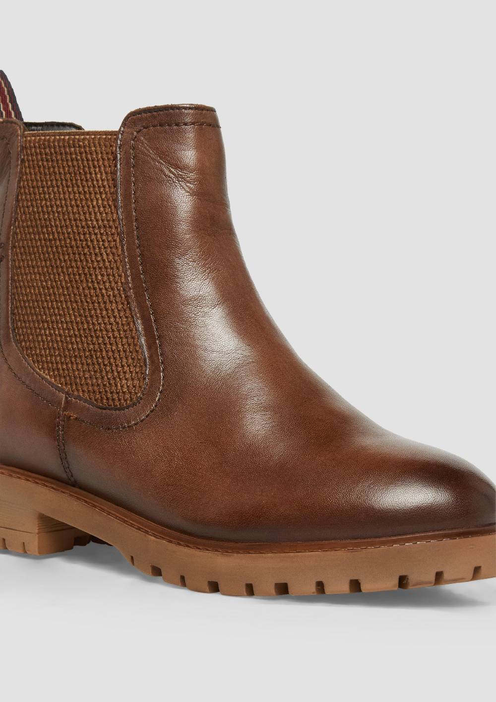 s.Oliver Chelsea Boots aus Schafsleder Bis zu 55% Rabatt