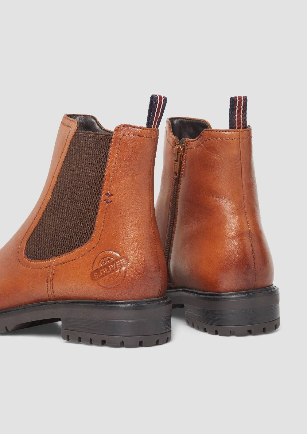 s.Oliver Chelsea Boots aus Schafsleder Discount Store für neue Produkte