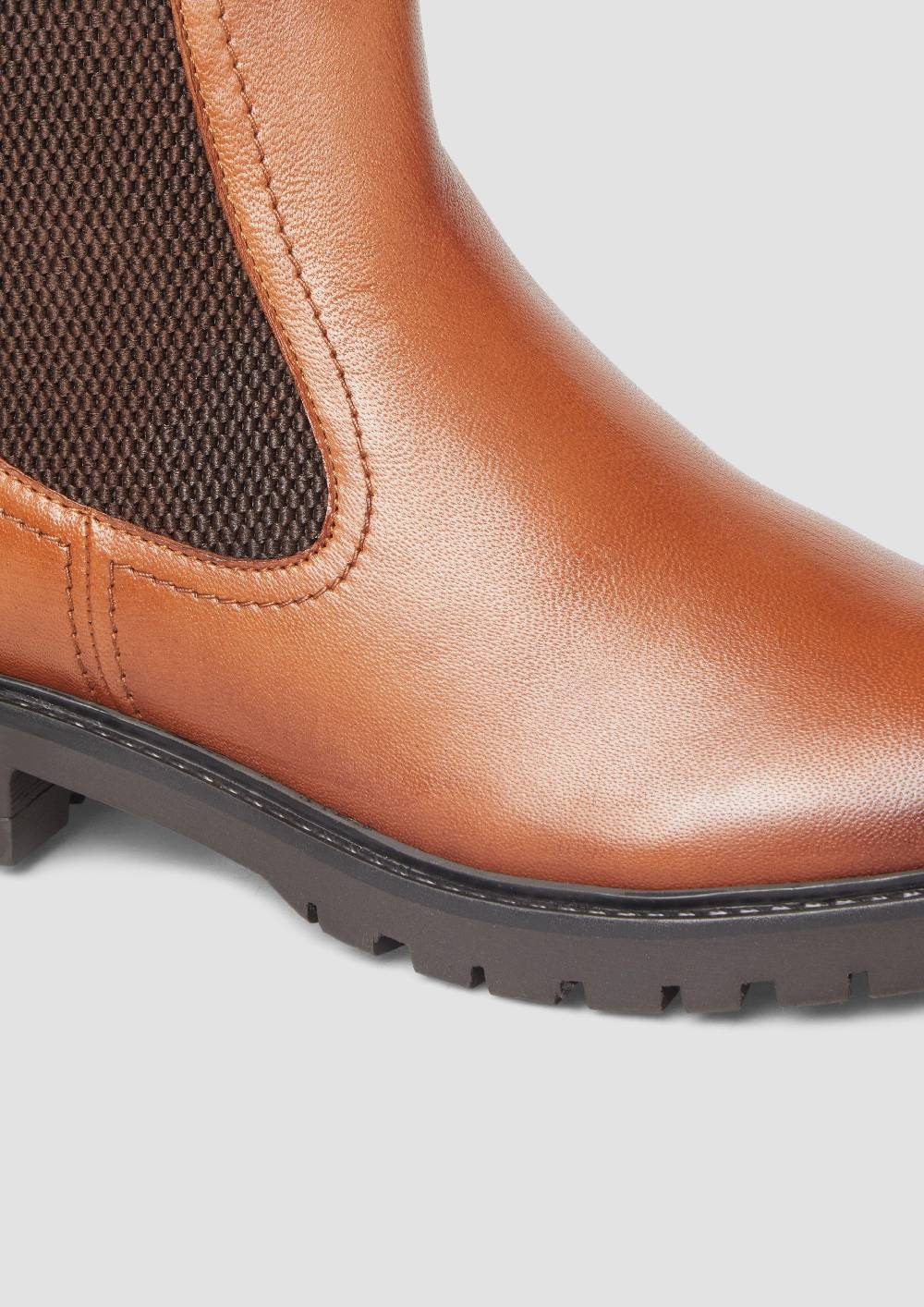 s.Oliver Chelsea Boots aus Schafsleder Discount Store für neue Produkte