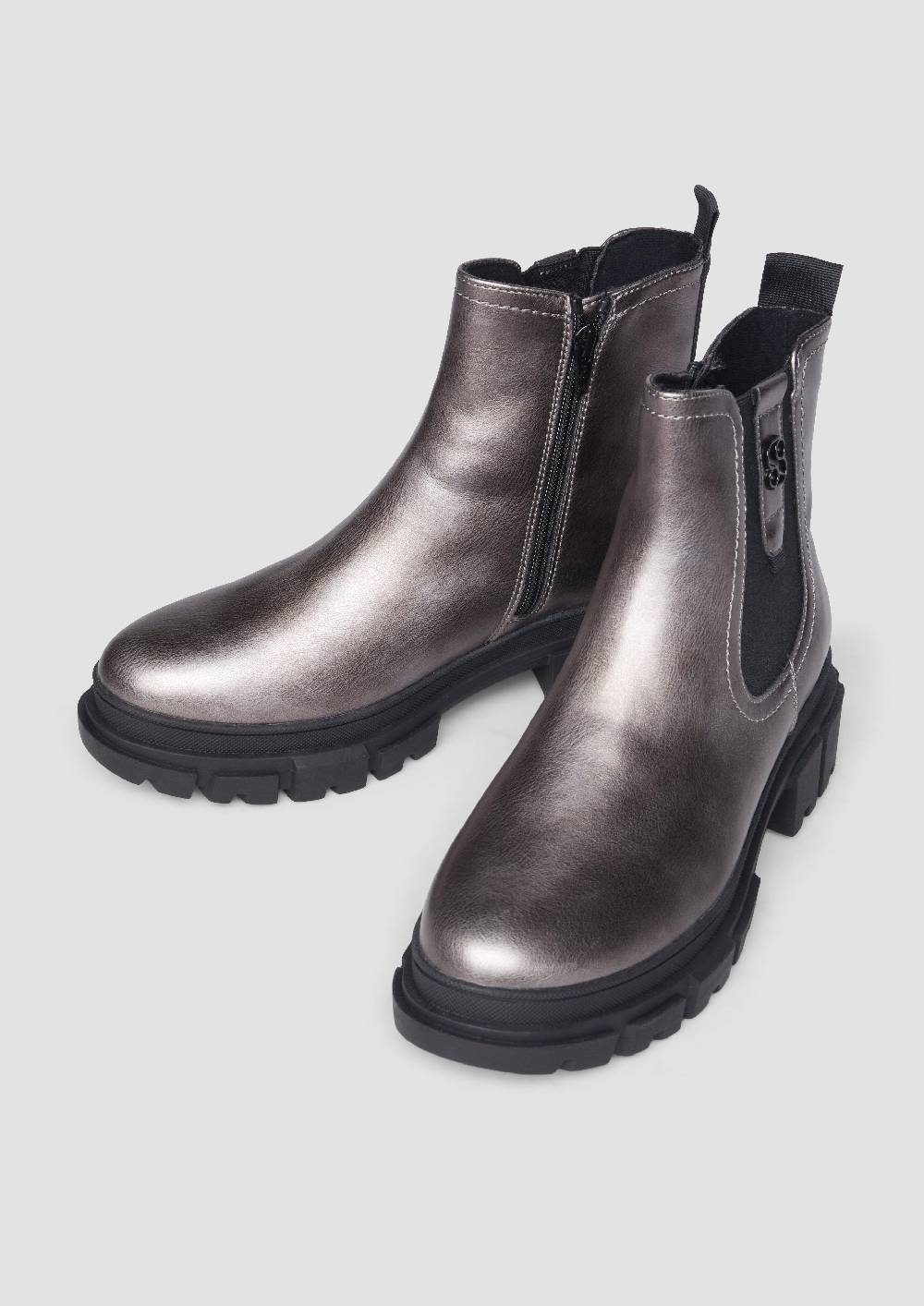 s.Oliver Chelsea Boots mit Logo-Detail Kostenloser Versand international