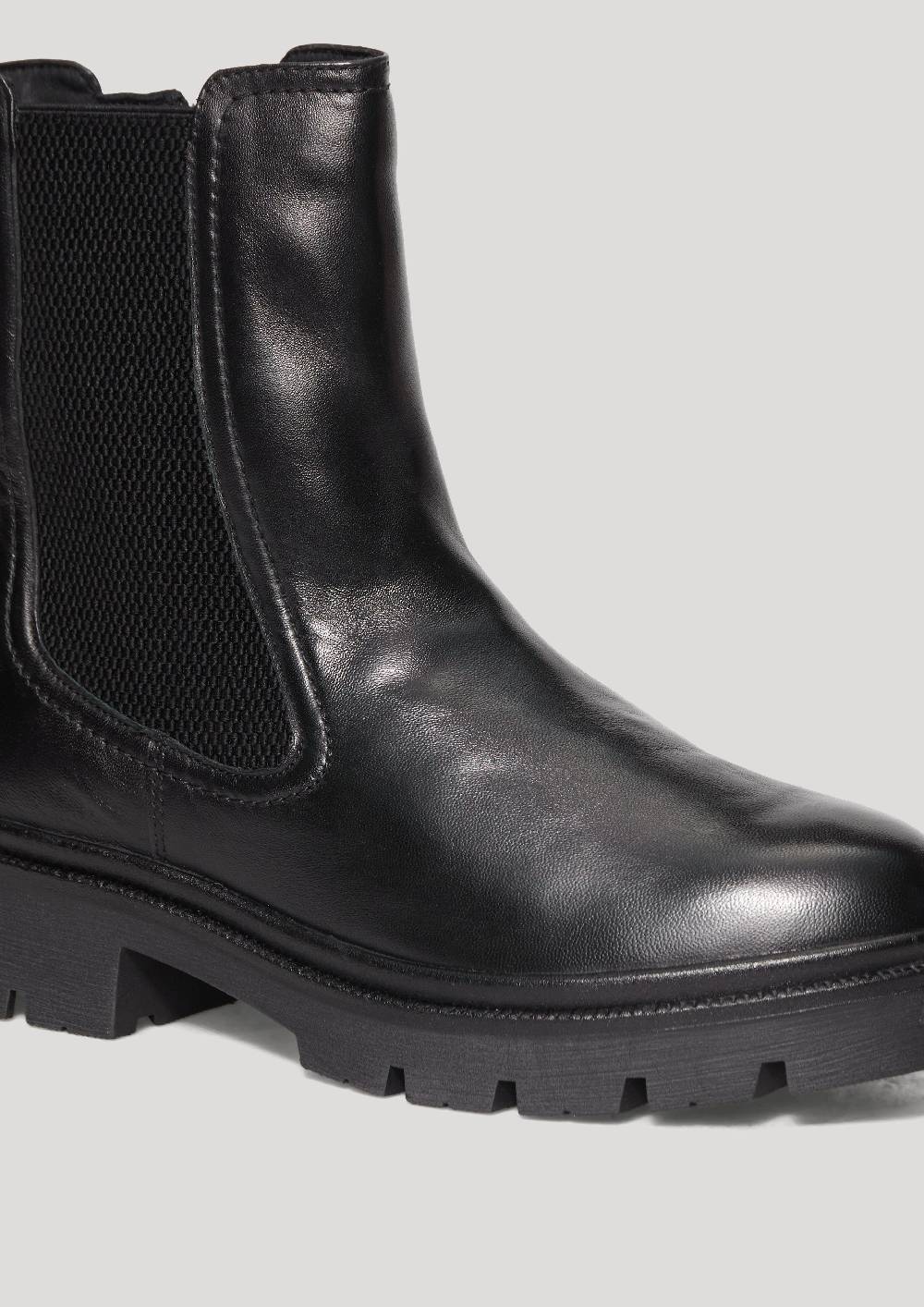s.Oliver Chelsea Boots aus Schafsleder Fabrikladen