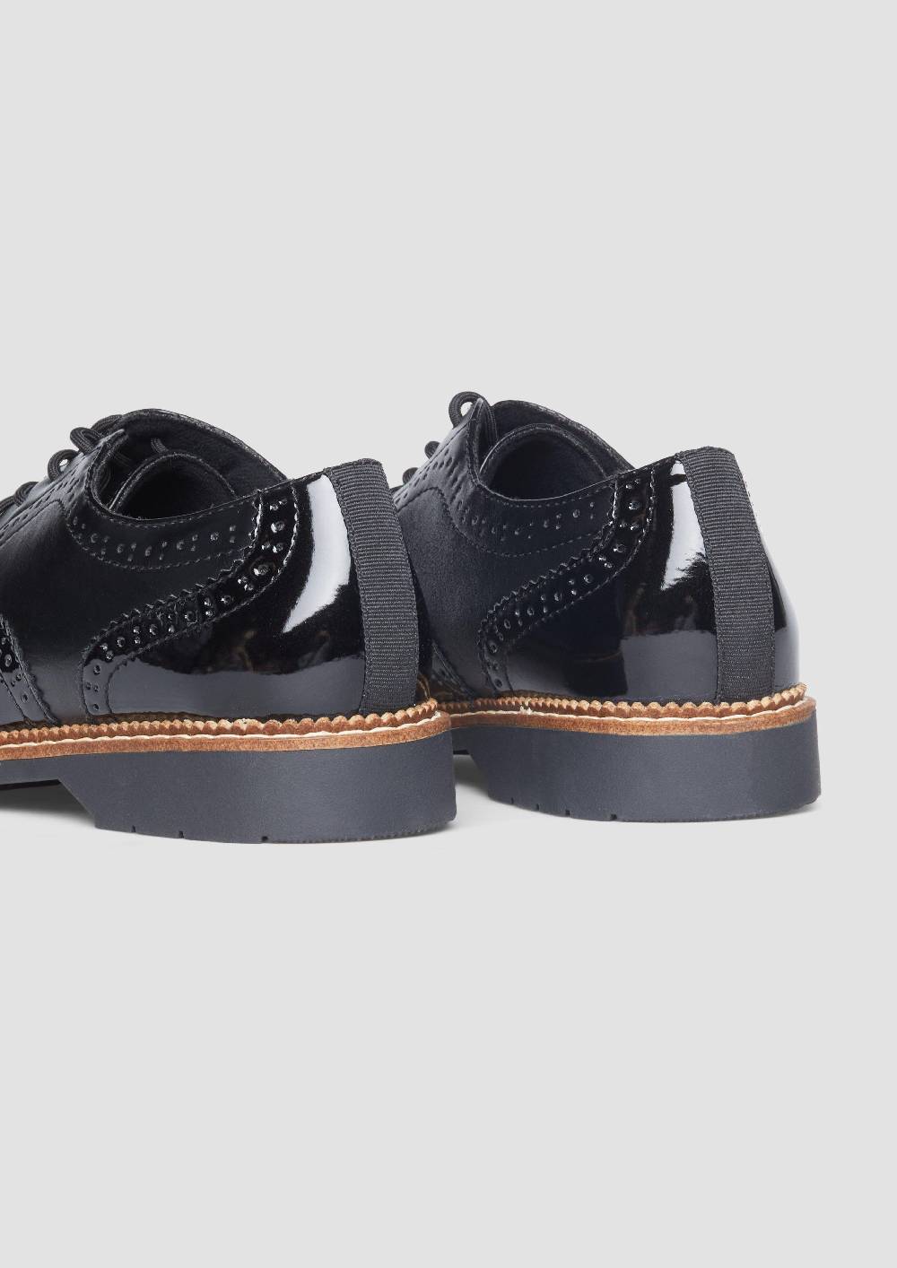 s.Oliver Schnürer in Leder-Optik Speichern exportieren