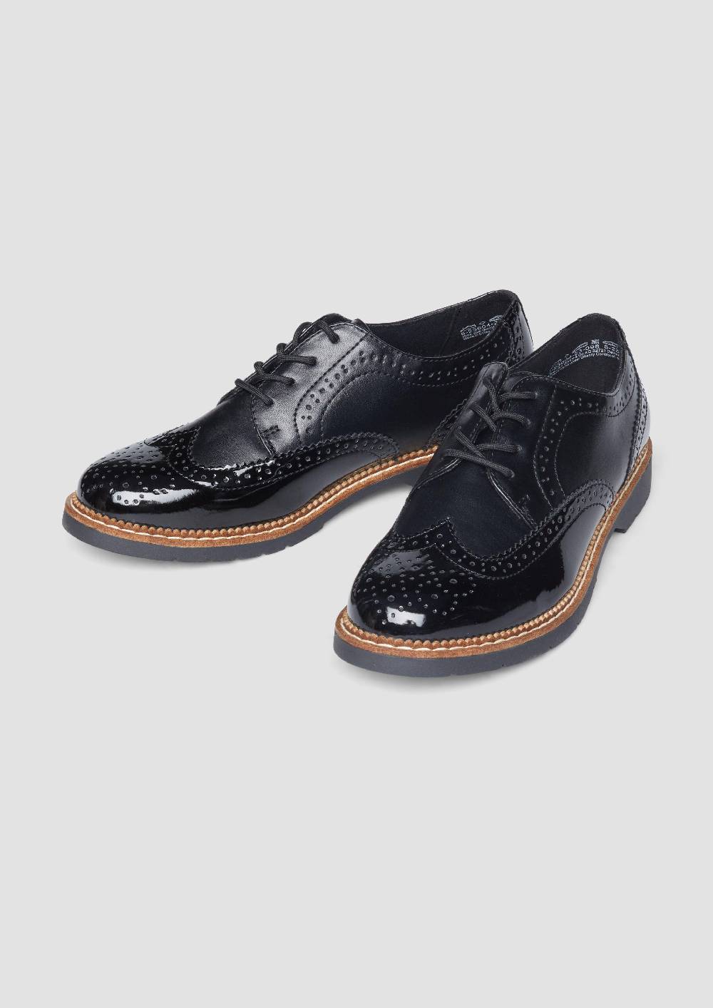 s.Oliver Schnürer in Leder-Optik Speichern exportieren