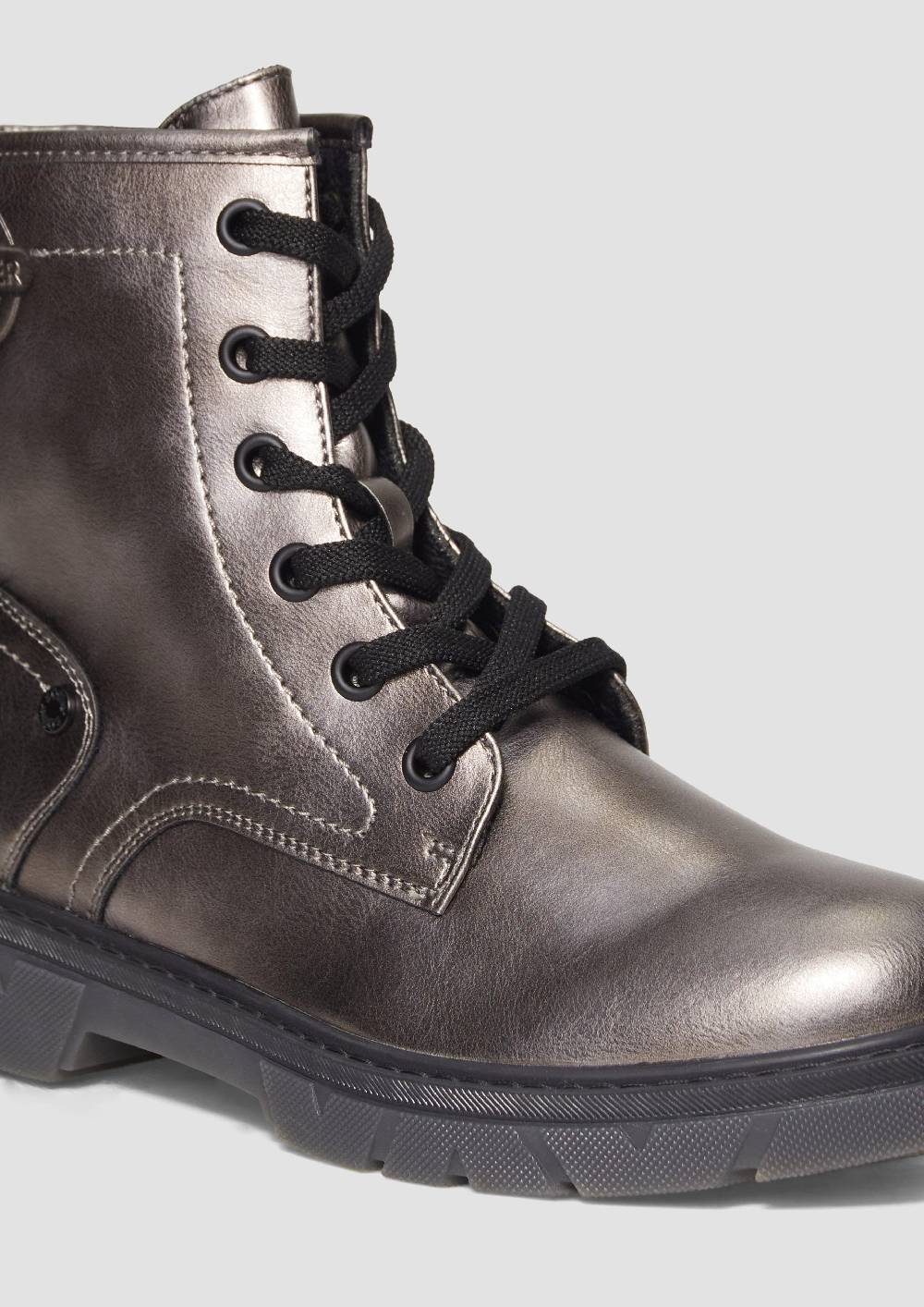 s.Oliver Stiefel mit Schnürung und Reißverschluss Im Verkauf